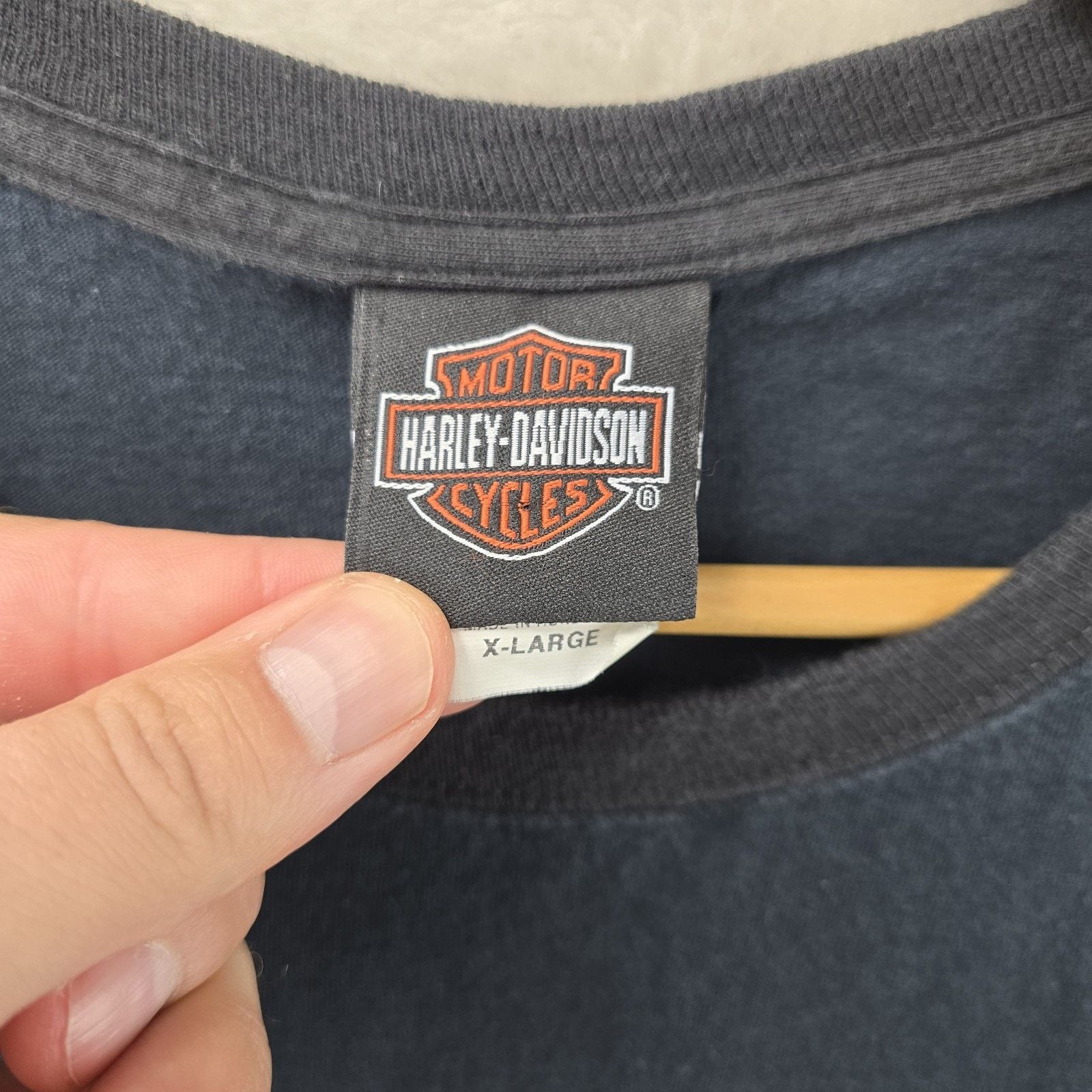 Harley Davidson Harley Davidson Shirt Men’s Xl Back Visalia California Biker Size US XL / EU 56 / 4 - 7 Thumbnail