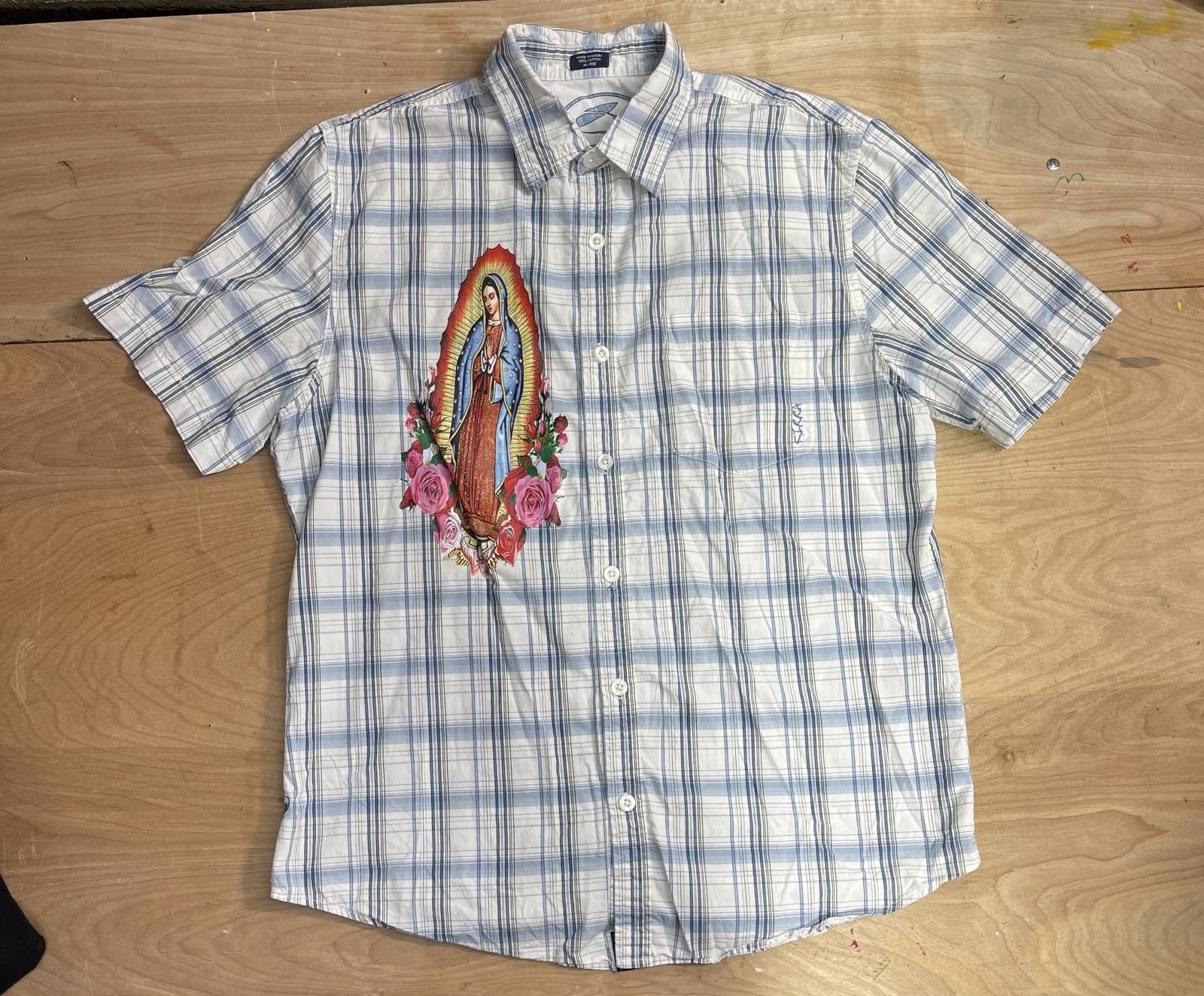 Affliction KIRRA VIRGIN MARRY STYLE FLANNEL Size 44R - 1 Thumbnail