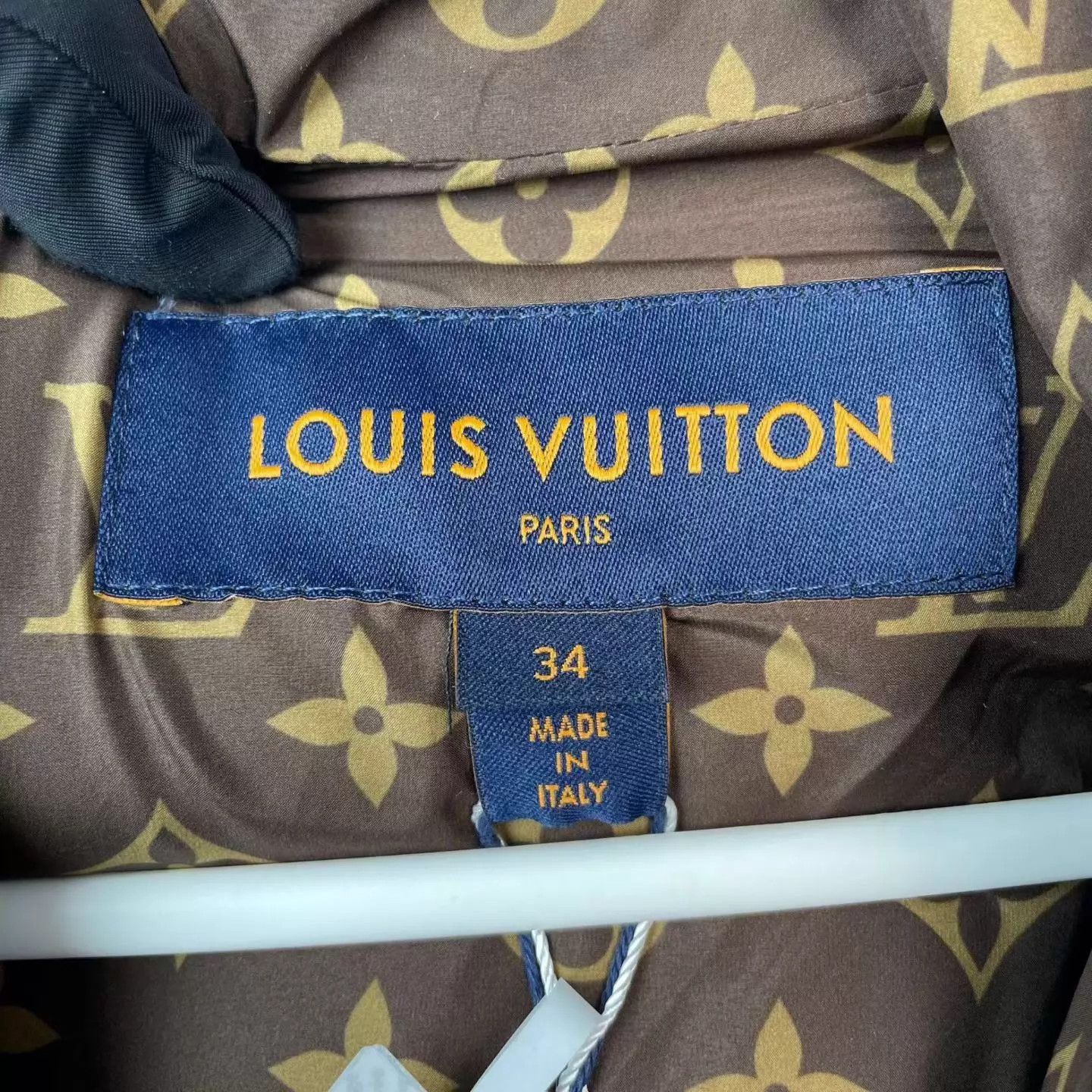 Louis Vuitton LV down jacket black/brown colorblocked size 34 Size XS / US 0-2 / IT 36-38 - 5 Thumbnail