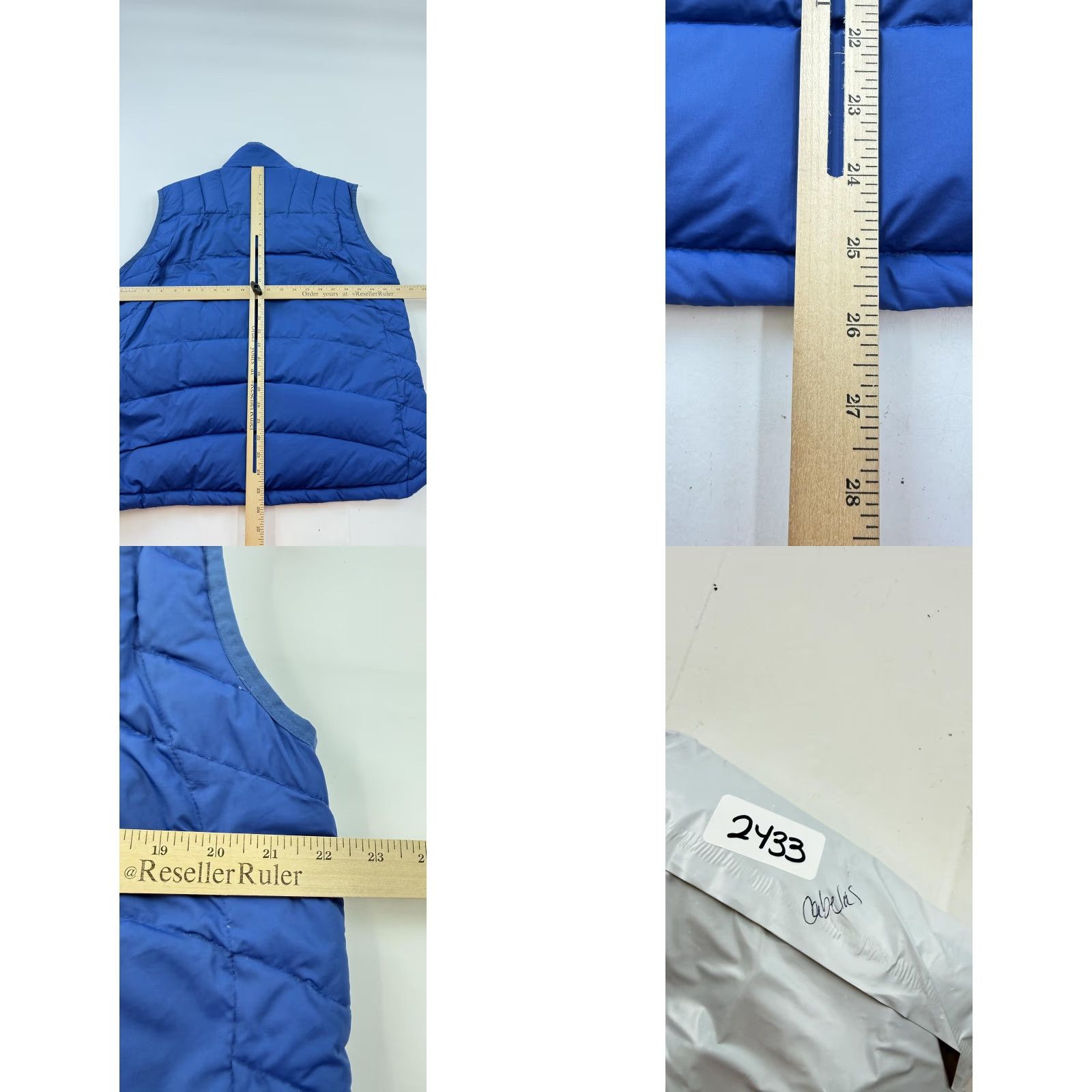 Cabela's Vest Mens Large Blue Premier Northern Goose Down Puffer 650 Fill Power