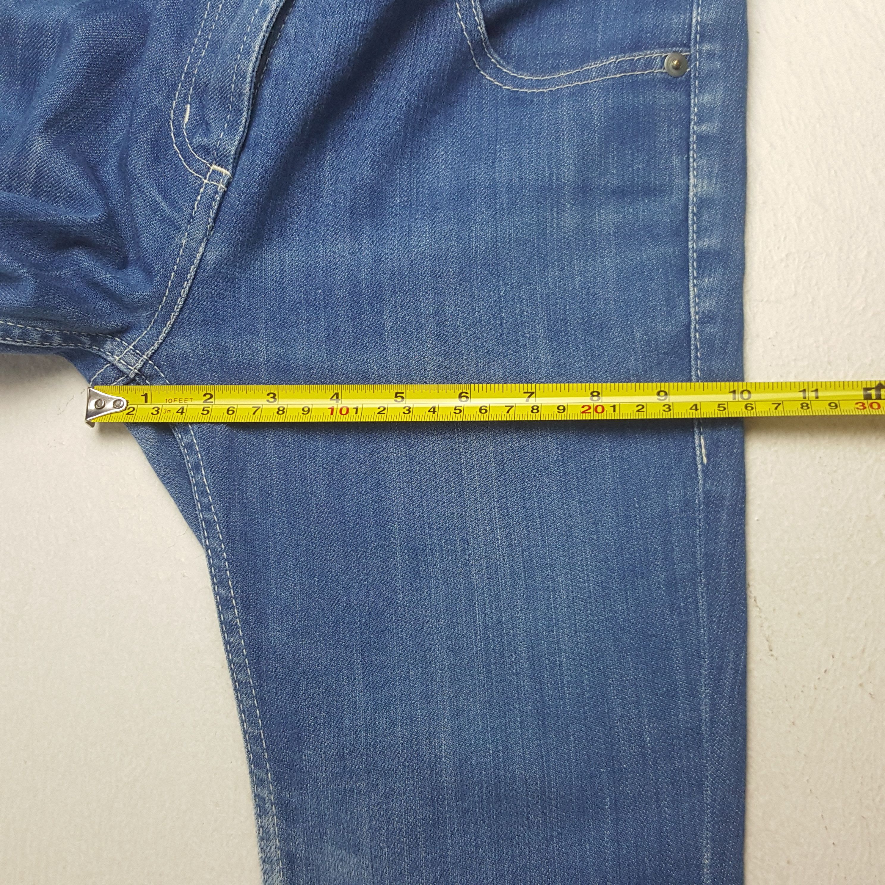 Vintage × Vivienne Westwood Vintage Vivienne Westwood Red Logo Label Slim Fit Jeans Size 29" - 9 Thumbnail