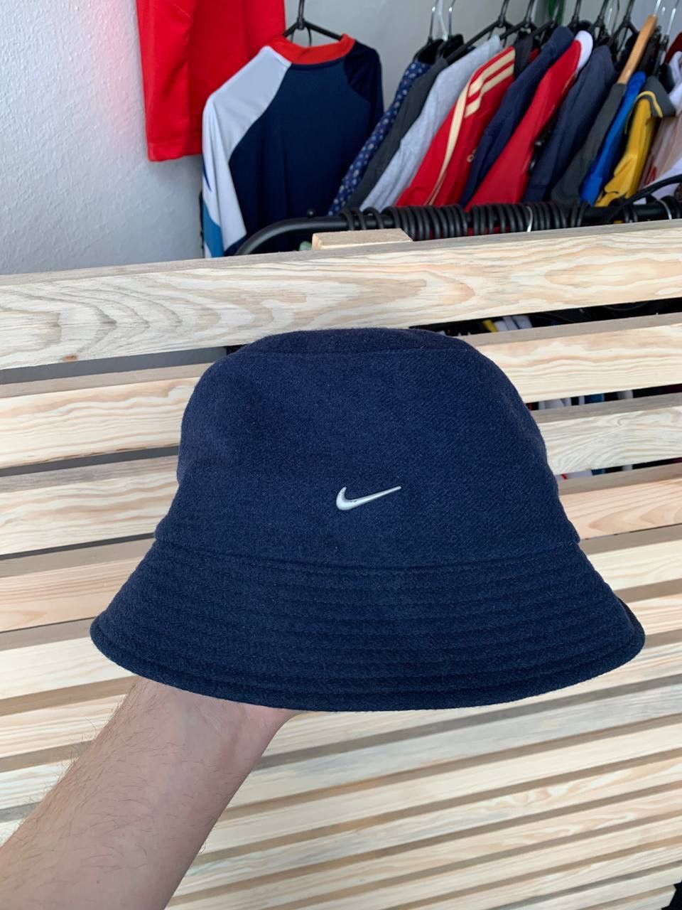 Nike × Vintage Vintage wool bucket hat Nike 98’s Size ONE SIZE - 1 Thumbnail
