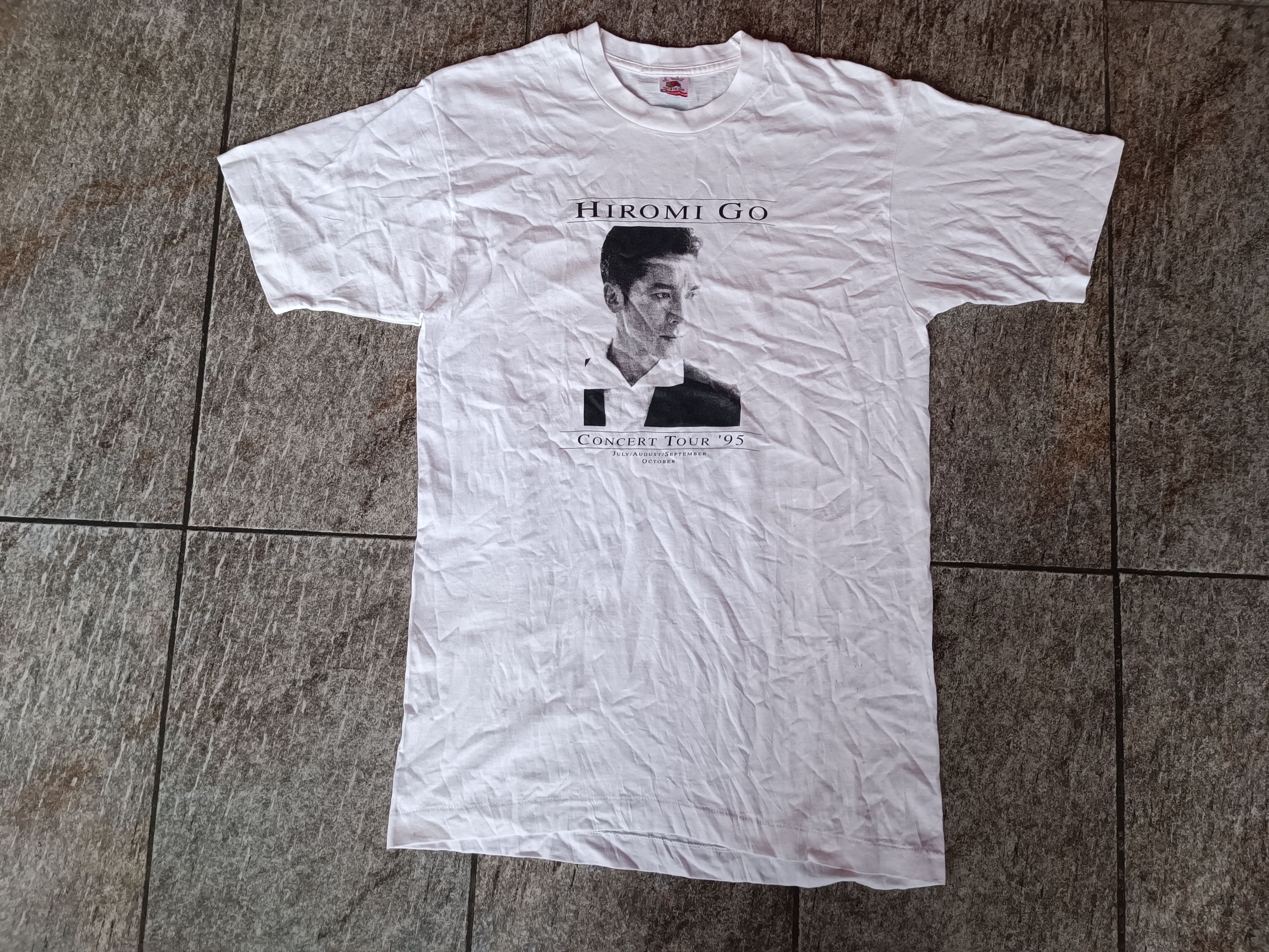 Band Tees × Fruit Of The Loom × Vintage vintage hiromi go concert tour 1995 tee Size US L / EU 52-54 / 3 - 1 Thumbnail