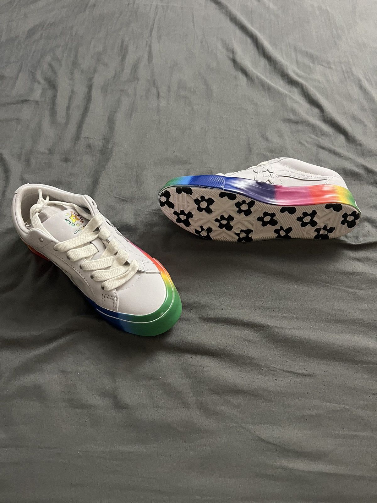 Converse x golf on sale le fleur rainbow