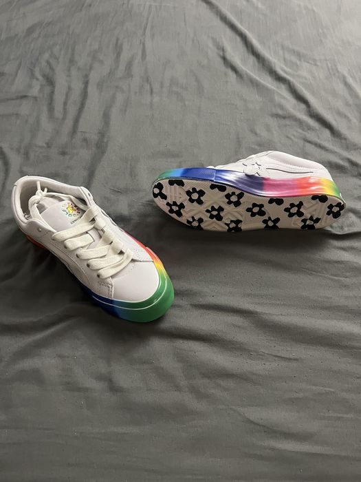 Converse one star on sale rainbow