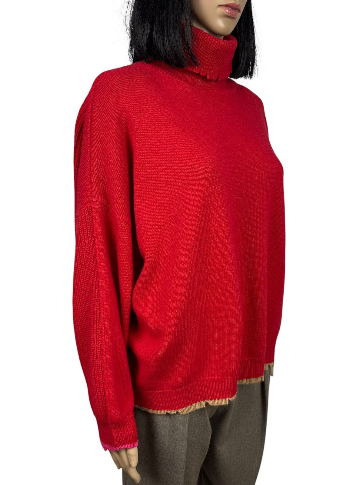 Other Semicouture Wool-Viscose Turtleneck Sweater Decorated size L Size L / US 10 / IT 46 - 4 Thumbnail