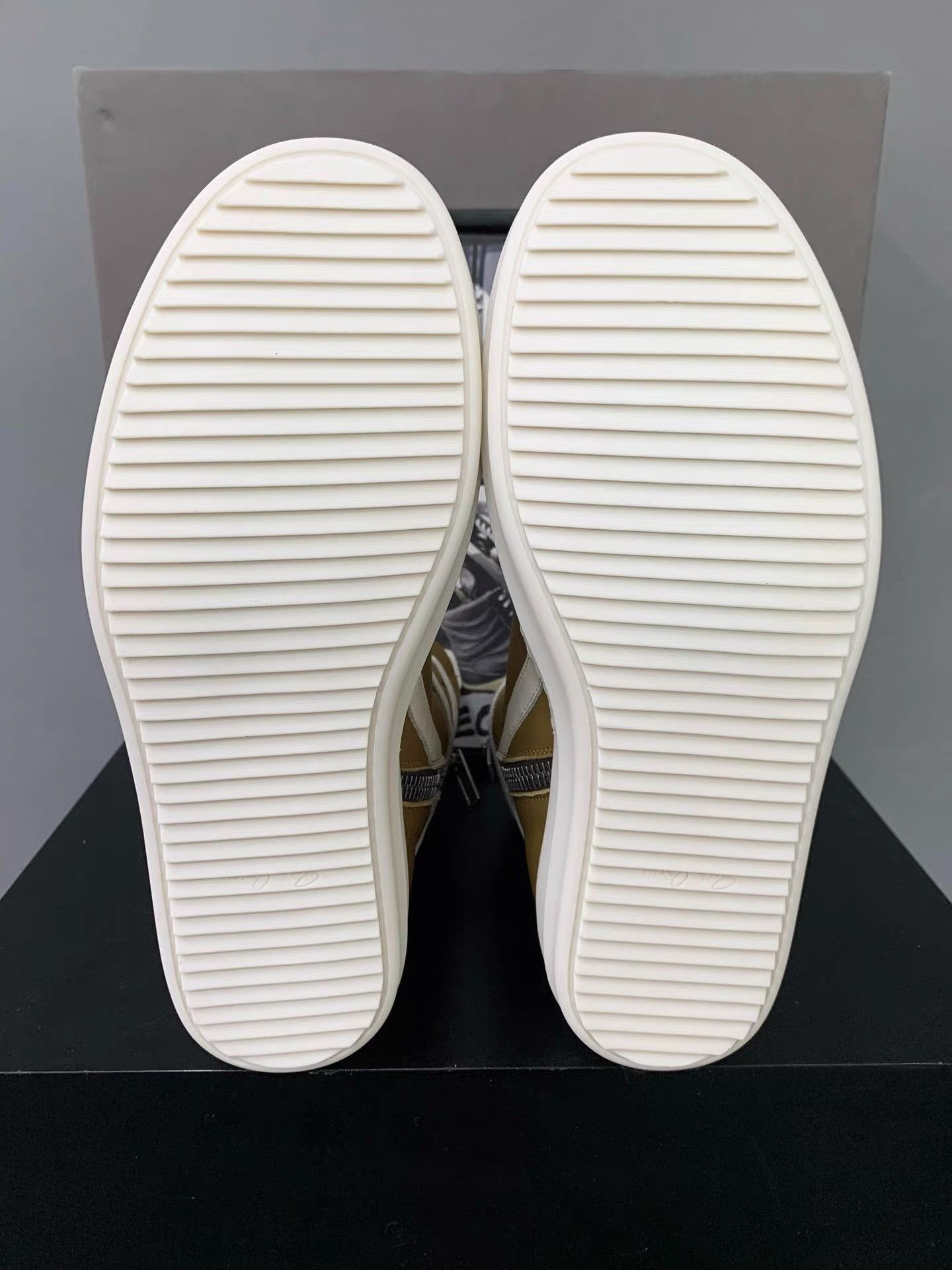Rick Owens Rick Owens Ginger Inverted Triangle Geobasket K34 Size US 7 / EU 40 - 8 Thumbnail