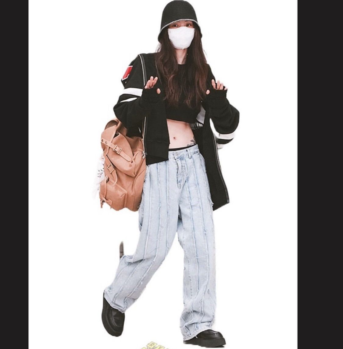 Designer × Matin Kim Matin Kim Cutting Loose Denim Pants Light Blue Size 30" / US 8 / IT 44 - 15 Thumbnail