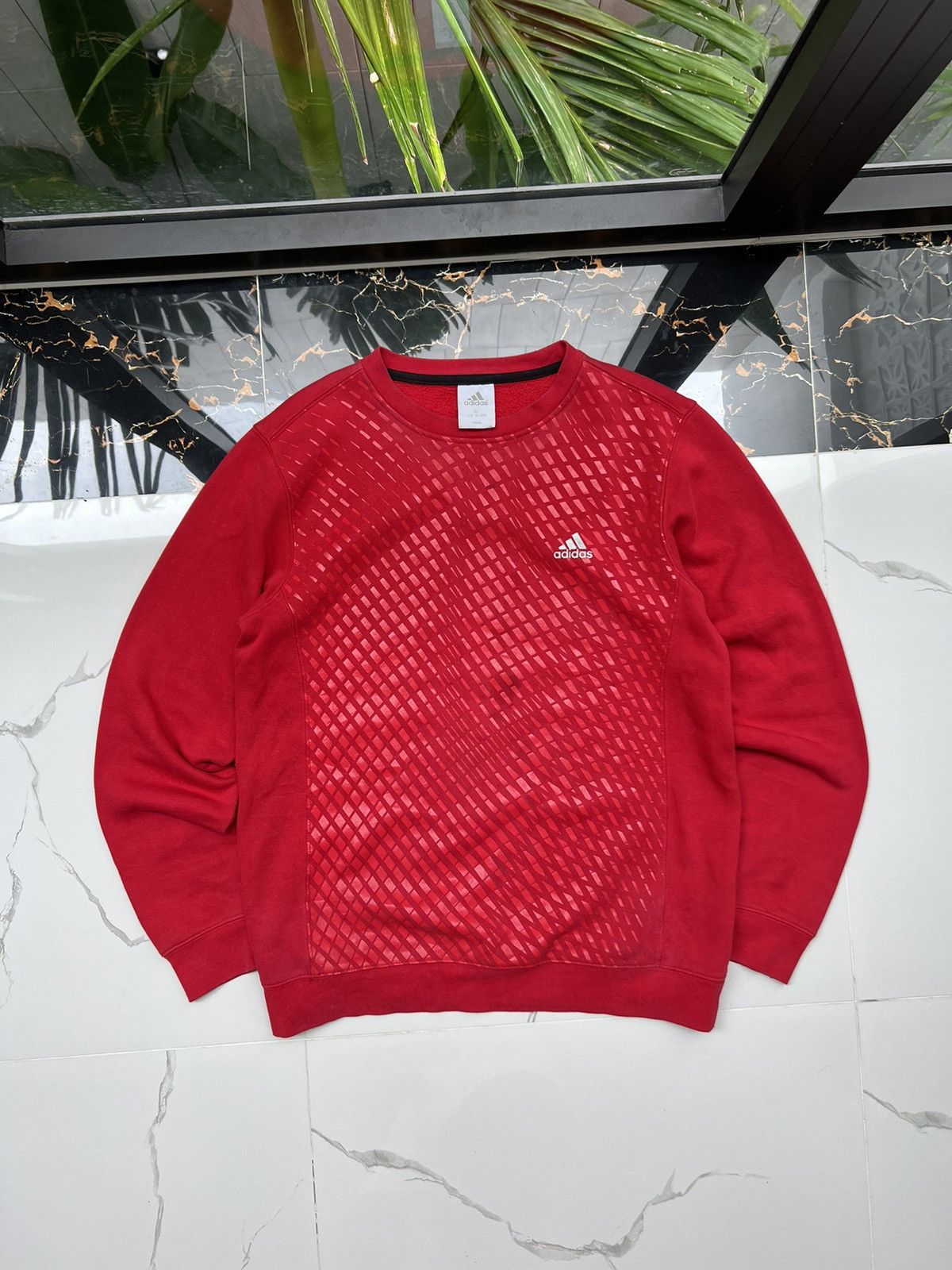 Adidas × Vintage 90's ADIDAS RETRO RARE CREWNECK Y2K Size US XL / EU 56 / 4 - 1 Thumbnail
