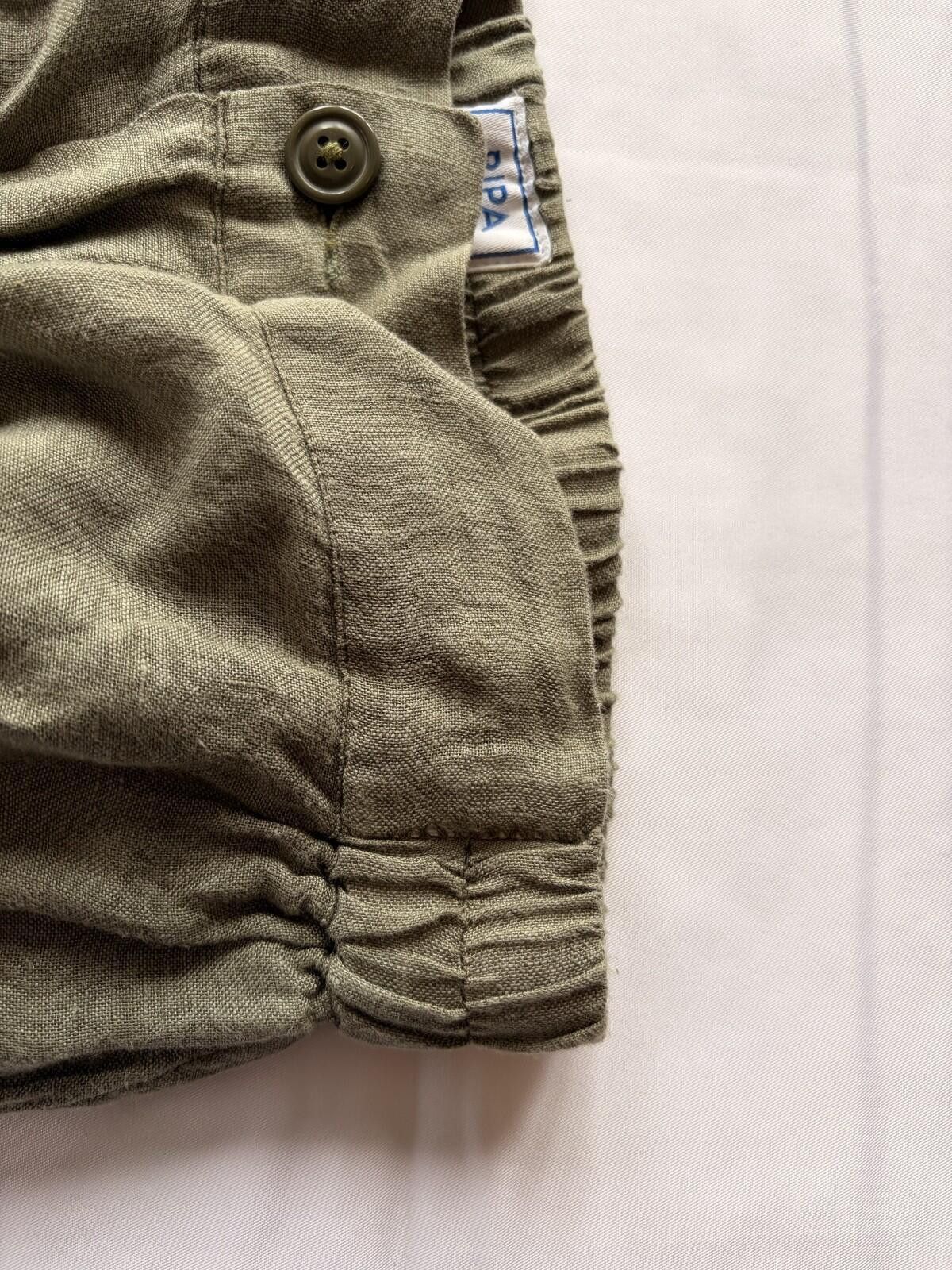 Other Ripa Ripa Green Linen Pants - Size M - Anacapri - Altered Size US 32 / EU 48 - 5 Thumbnail