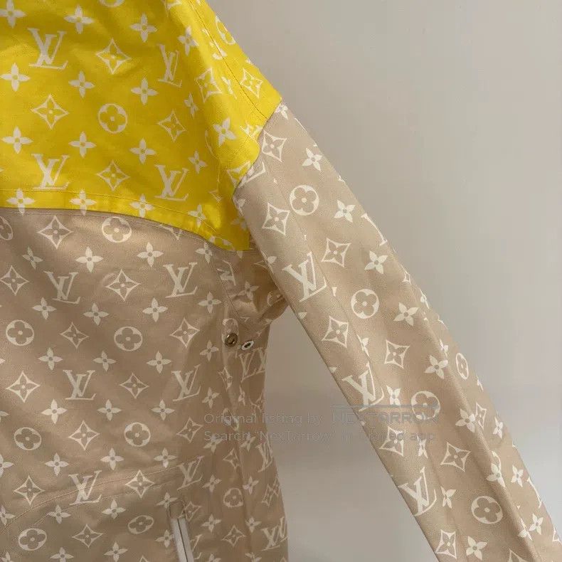 Louis Vuitton Louis Vuitton 22 logo full-print color-block hooded zipper Size XS / US 0-2 / IT 36-38 - 5 Thumbnail
