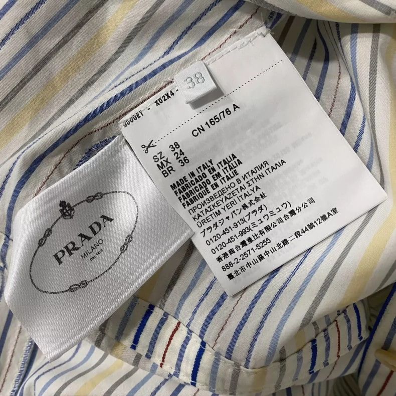 Prada Prada Mermaid long waist-length shirt dress 2502-Nextarrow Size XS / US 0-2 / IT 36-38 - 5 Thumbnail