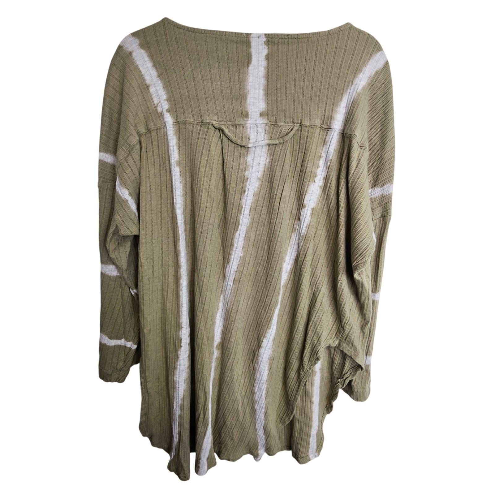 Free People Free People Womens Little Dream Tie Dye Button Shirt M Boho Size M / US 6-8 / IT 42-44 - 9 Thumbnail