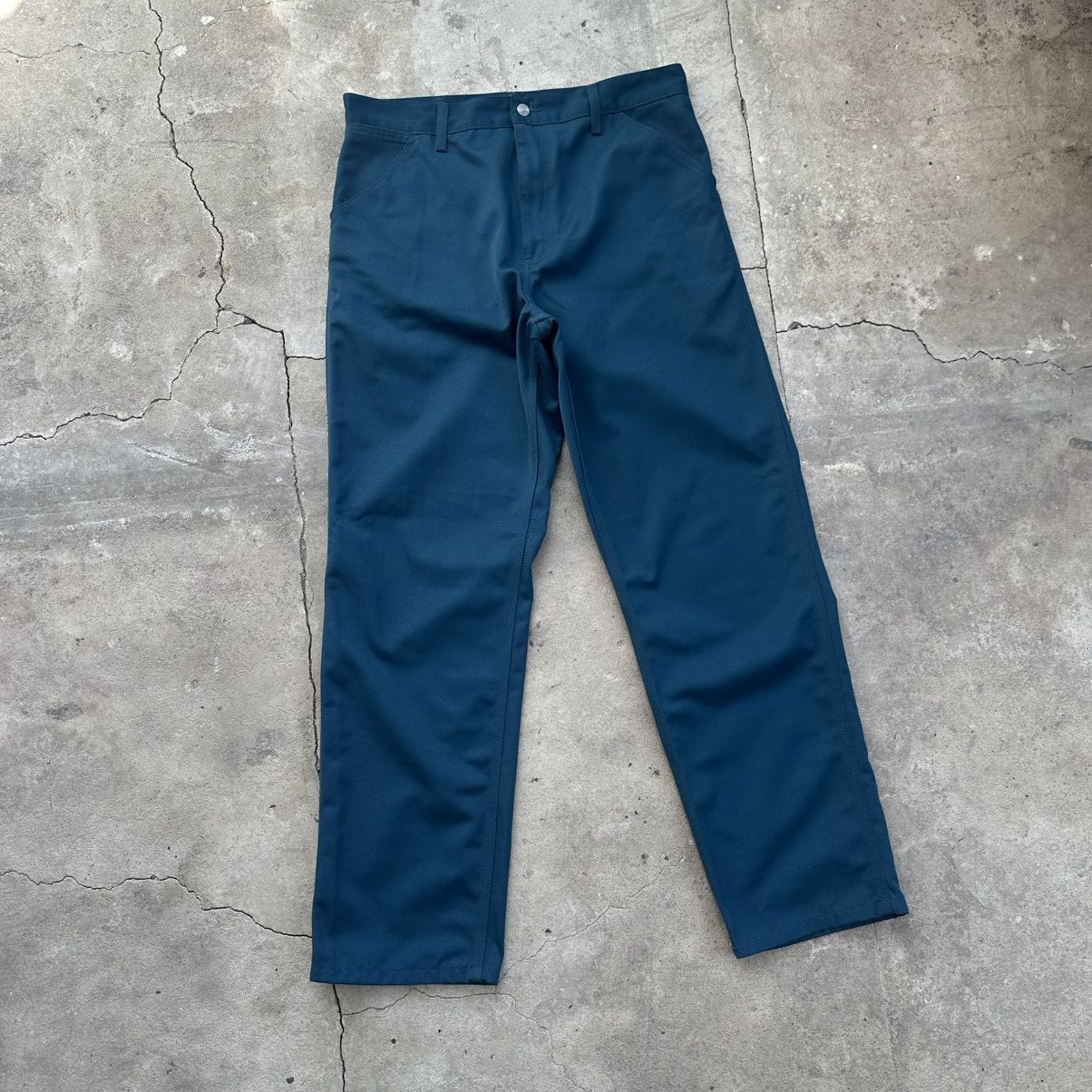 Carhartt Wip Carhartt simple pants loose fit baggy vintage Size US 33 - 6 Thumbnail