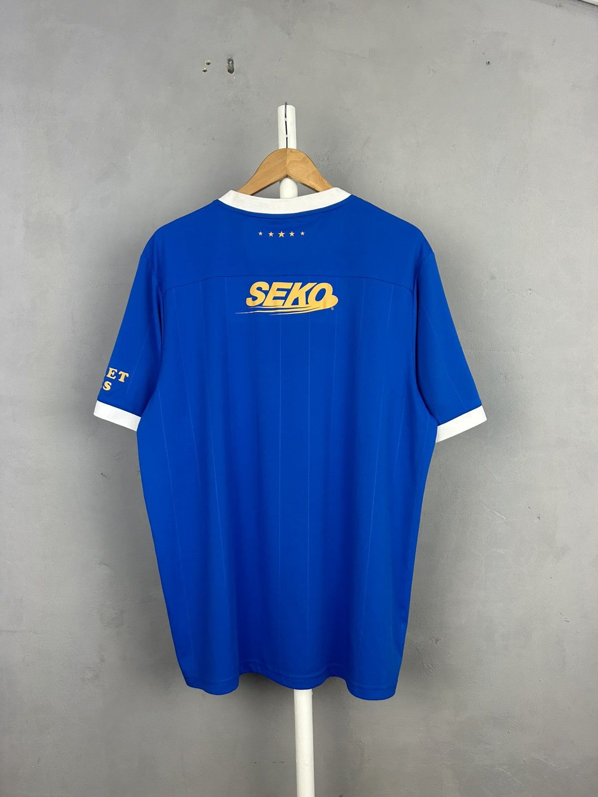 Castore Rangers Castore Home 2021 - 2022 Soccer Jersey Shirt Size US XXL / EU 58 / 5 - 9 Thumbnail