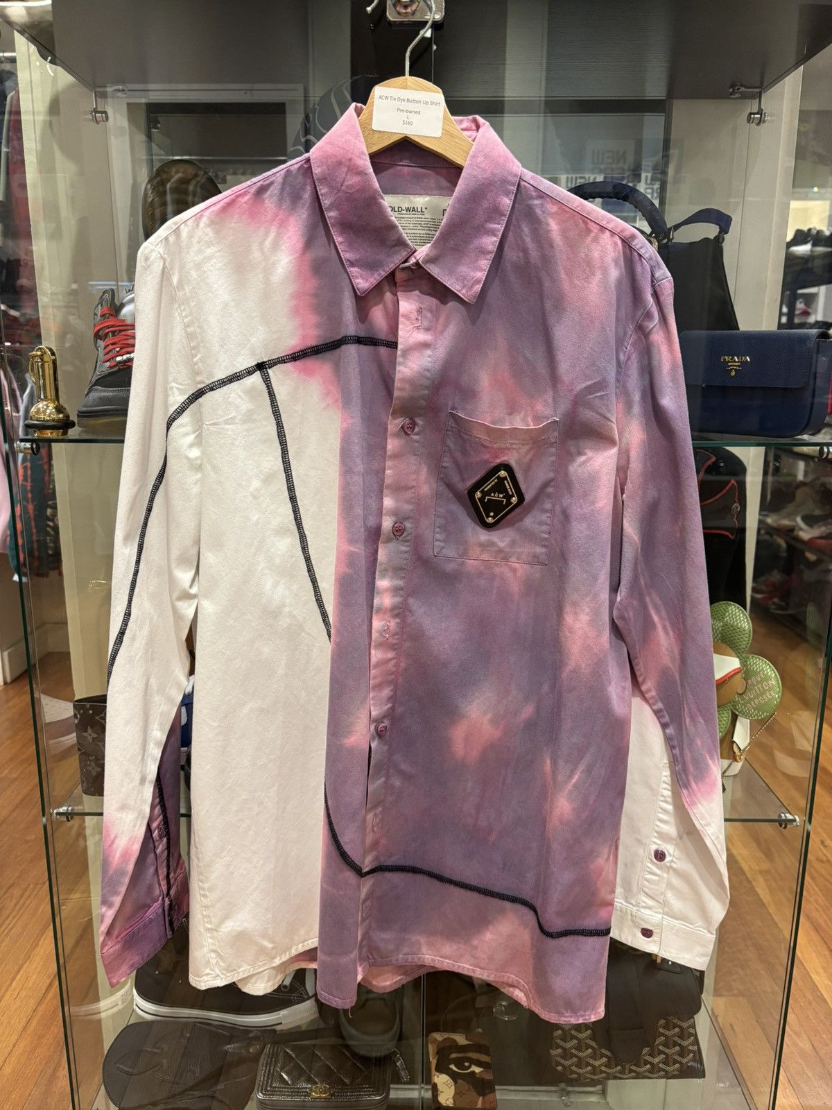 ACW Tie Dye Button Up Shirt