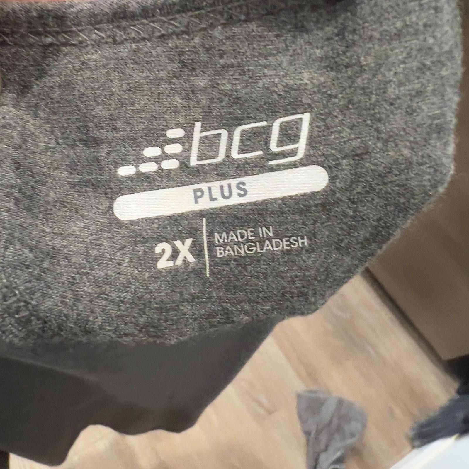 Other BCG Plus Women's Activewear Tank Top, Size 2X, Gray Size ONE SIZE - 3 Thumbnail