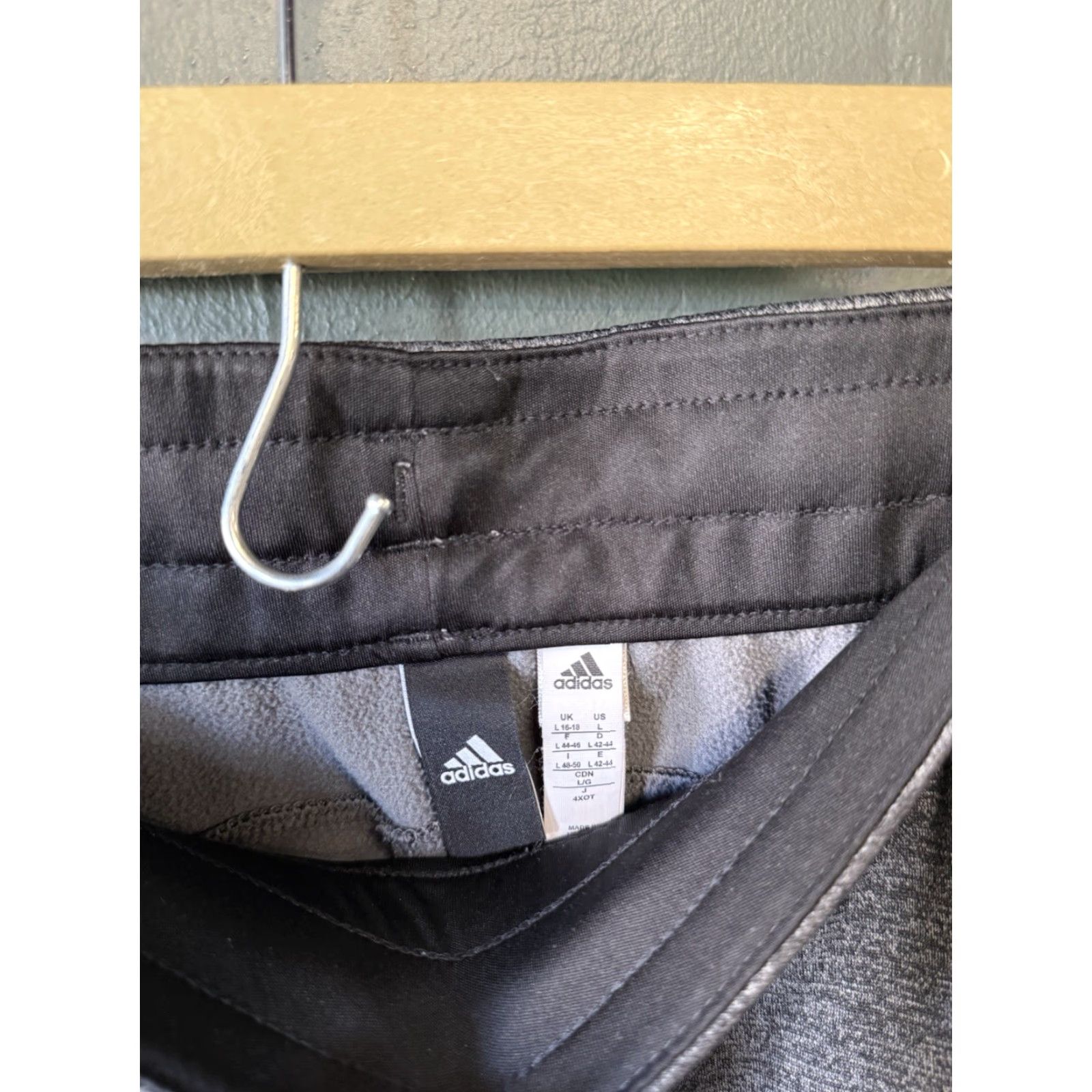 Adidas Adidas Jogger Pants Women L Gray Drawstring Sweatpants Size 36" / US 14 / IT 50 - 3 Thumbnail