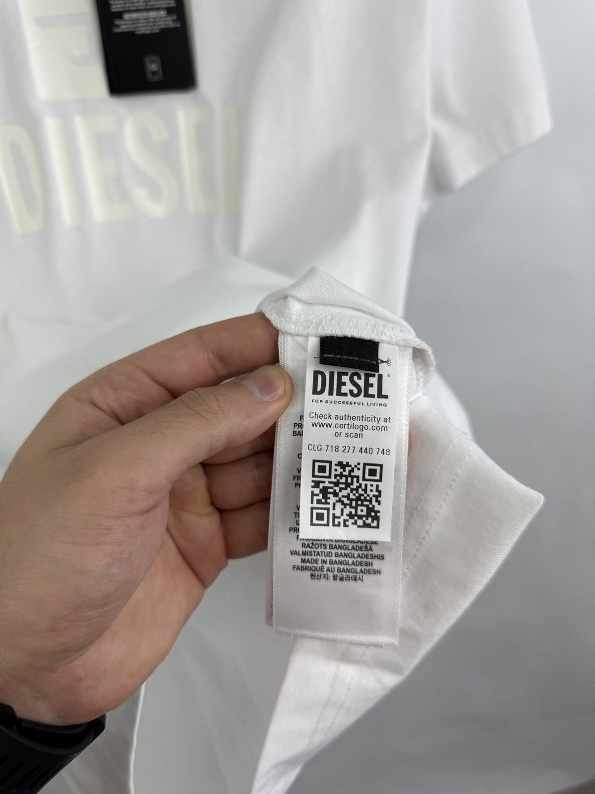 Diesel 🇺🇸❗️NEW Diesel For Successful Living T-Shirt Y2K Size US L / EU 52-54 / 3 - 10 Thumbnail