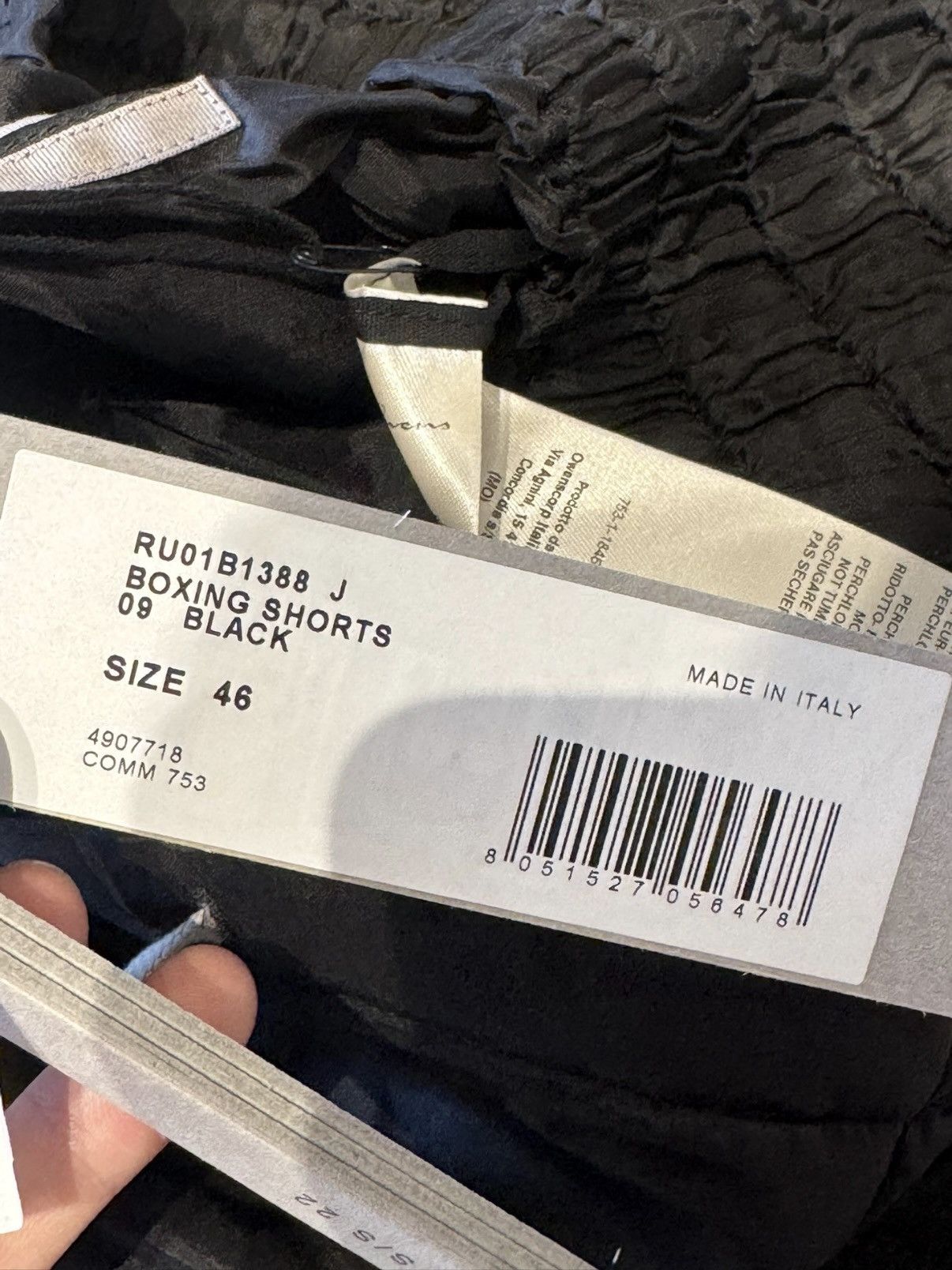 Rick Owens Rick owens boxing shorts Size US 30 / EU 46 - 5 Thumbnail
