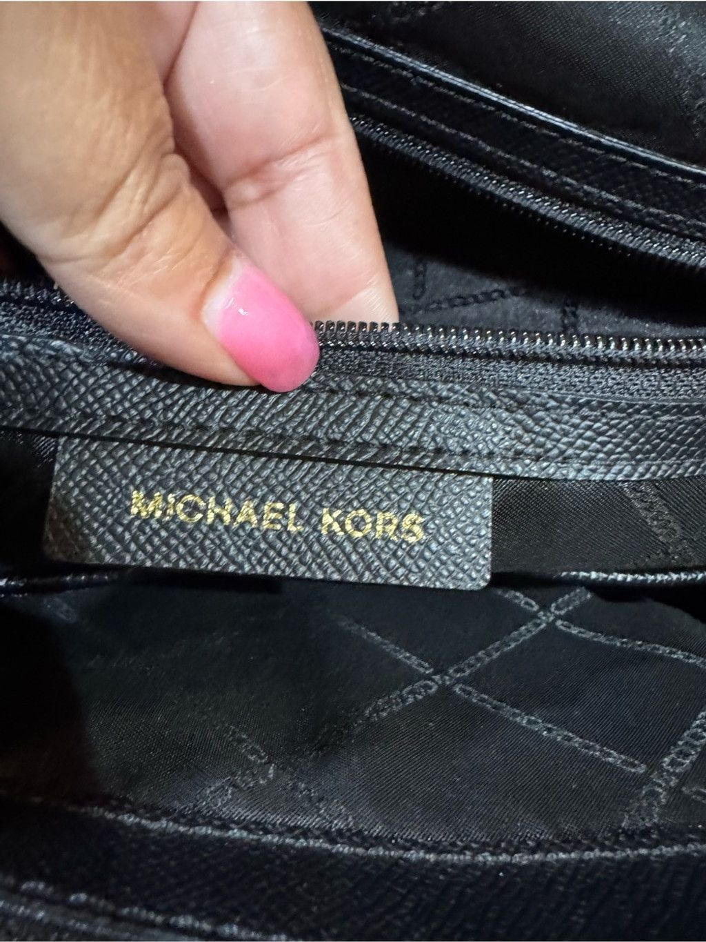 Michael Kors Michael Kors Voyager Tote Black Saffiano Leather Size ONE SIZE - 12 Thumbnail