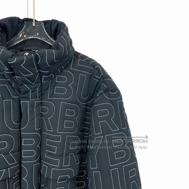 Burberry Burberry Women's Black Quilted Jacket. Size L / US 10 / IT 46 - 3 Thumbnail
