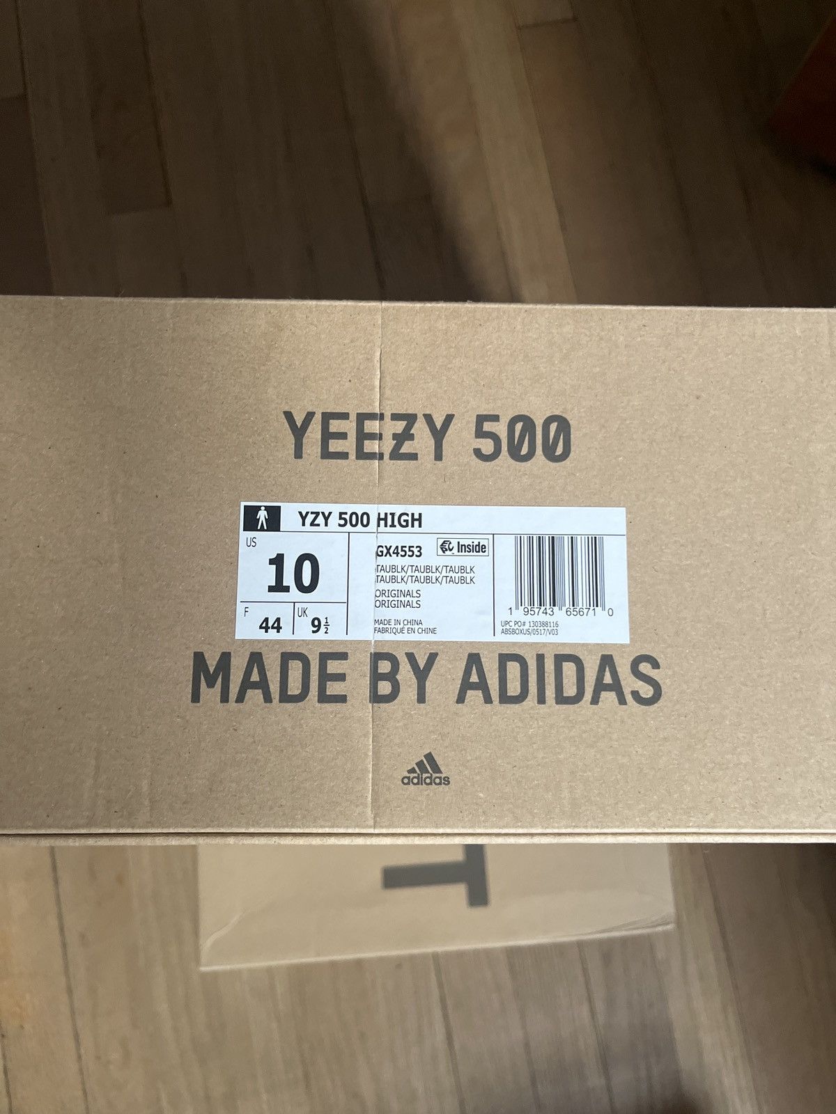 Adidas × Kanye West Adidas Yeezy 500 high ‘Taupe Black’ 2022 Size US 10 / EU 43 - 9 Thumbnail