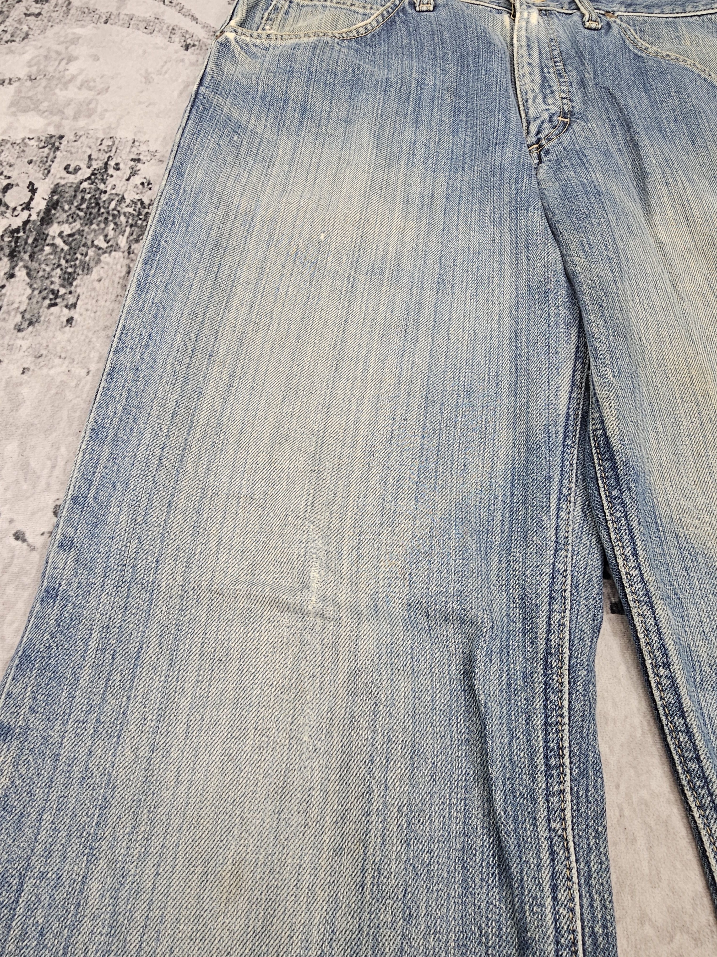 Lee Vintage LEE RIDERS Ripped Workwear Jeans JB0244 Size 33x32.5 Size US 33 - 7 Thumbnail