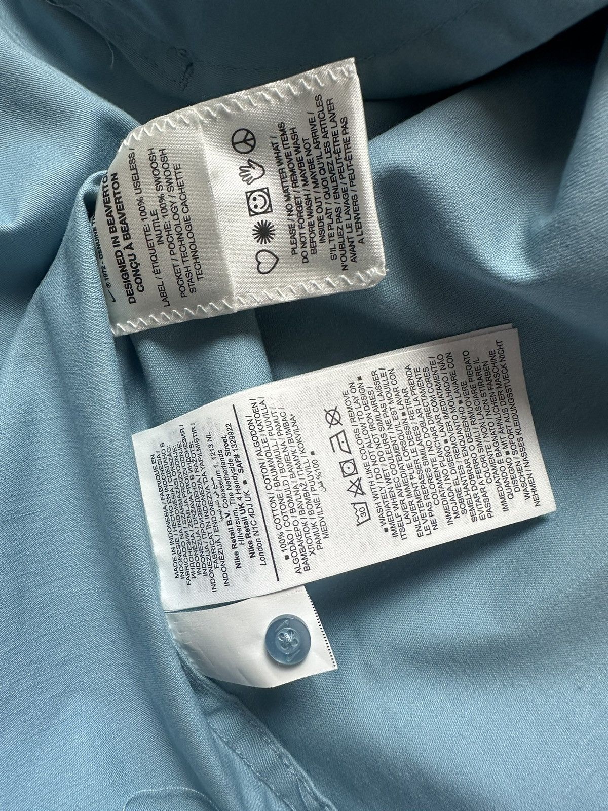 Other Nike SB overshot shirt logo blue rare size L Size US L / EU 52-54 / 3 - 6 Thumbnail