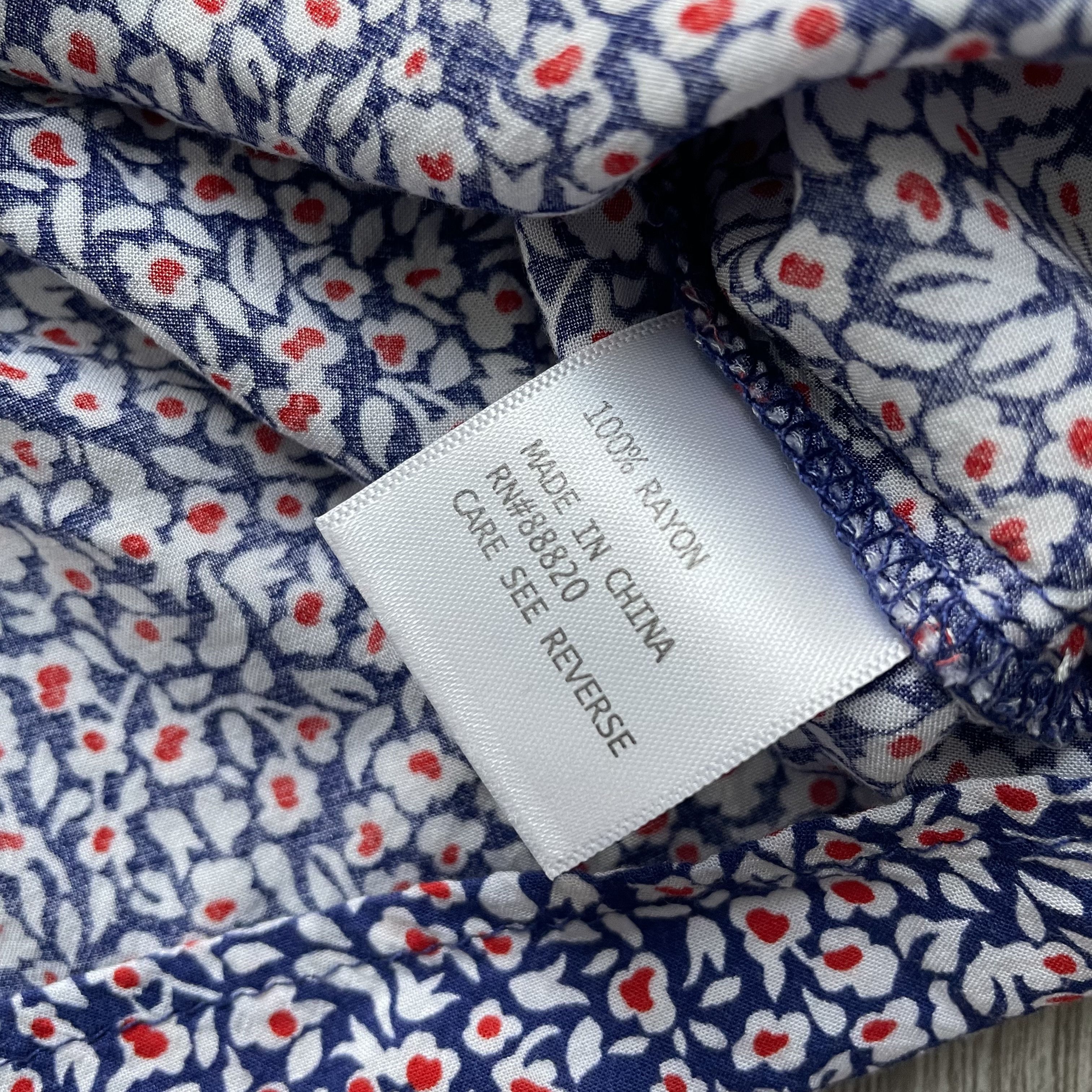 Cynthia Rowley Cynthia Rowley Floral V-Neck 3/4 Tie Sleeve Blouse S Size S / US 4 / IT 40 - 4 Thumbnail