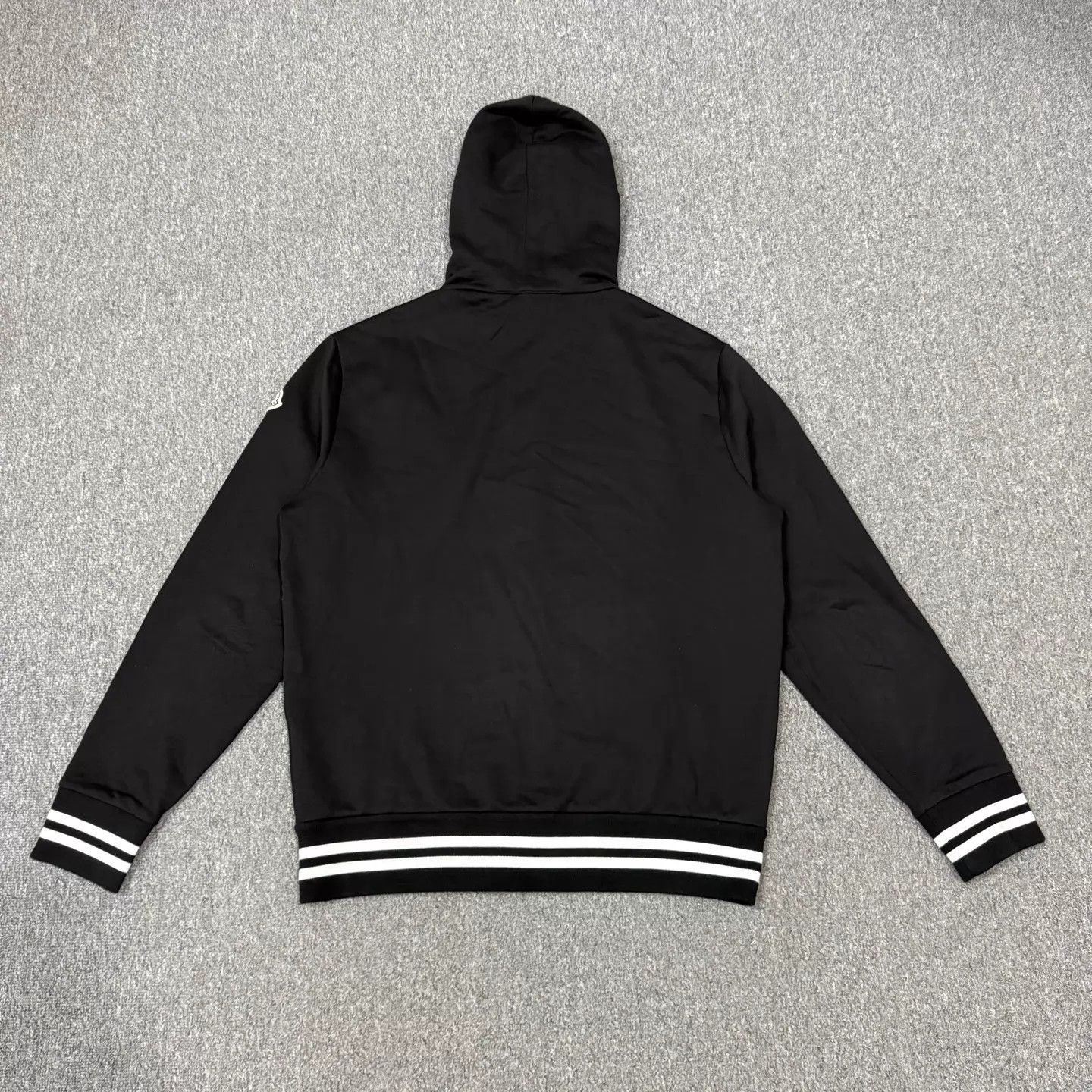 Moncler Moncler Black Zip-Up Arm Patch Logo Jacket L Size US L / EU 52-54 / 3 - 2 Thumbnail