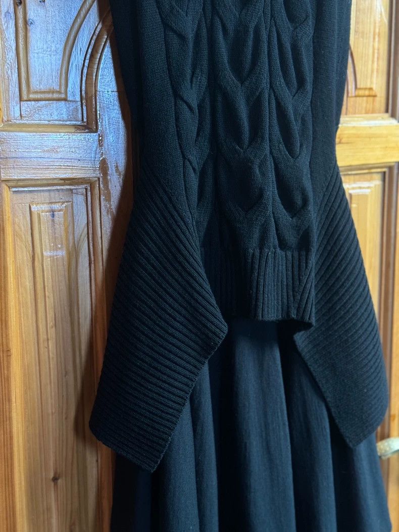 Alexander McQueen Alexander McQUEEN Woolen patchwork dress 2505-Nextarrow Size S / US 4 / IT 40 - 7 Thumbnail