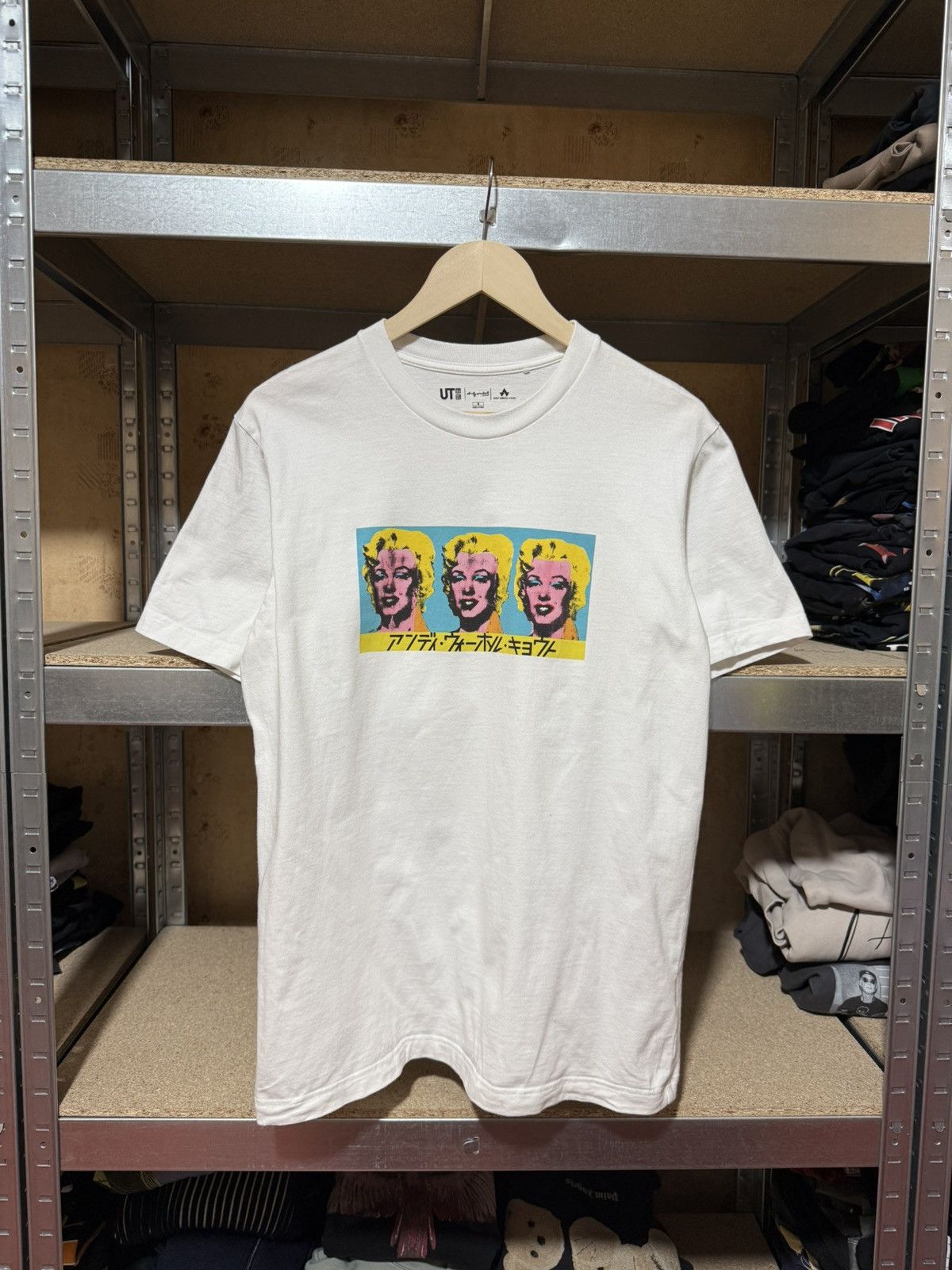 Designer × Japanese Brand × Uniqlo Uniqlo Andy Warhol Kyoto Marilyn Monroe T-Shirt Y2K Hype Size US M / EU 48-50 / 2 - 1 Thumbnail