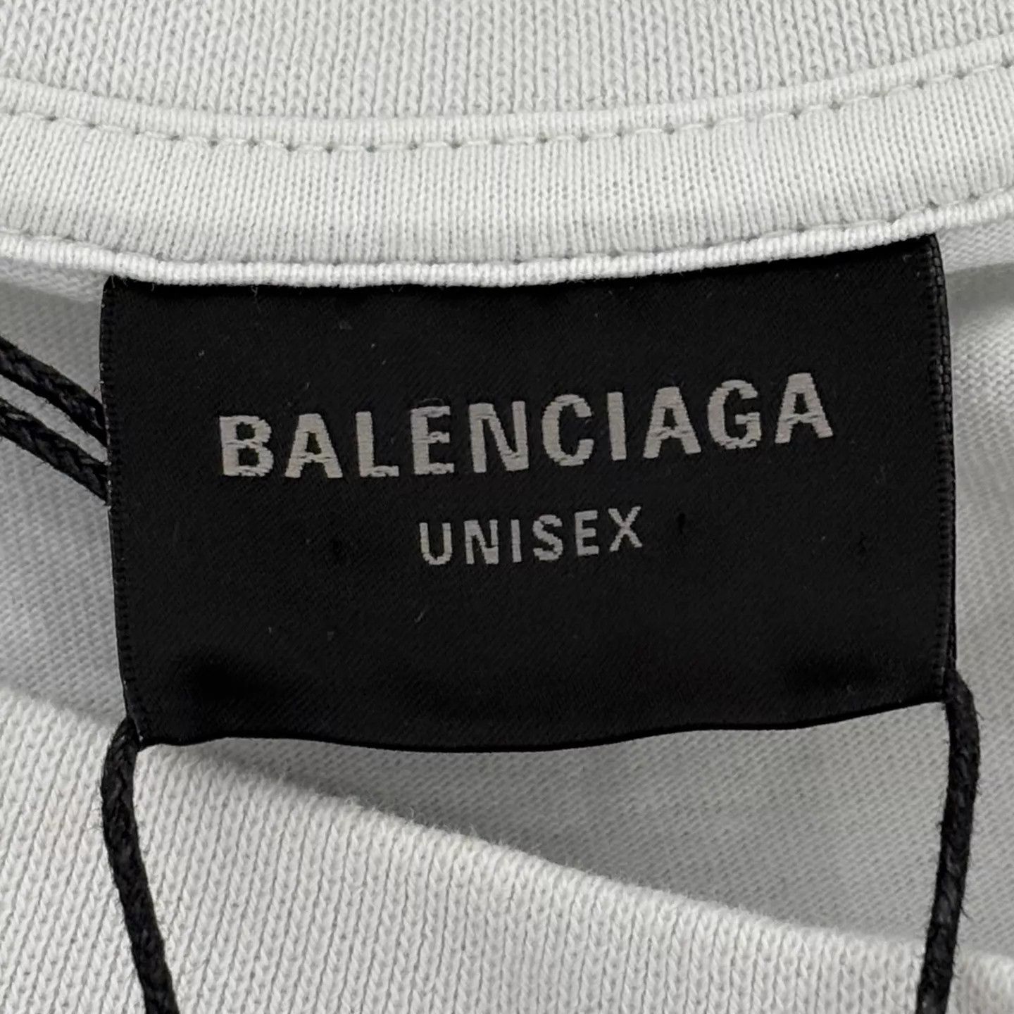 Balenciaga Balenciaga 25 Distressed Striped Embroidered 2-Ring Tee Size US S / EU 44-46 / 1 - 3 Thumbnail