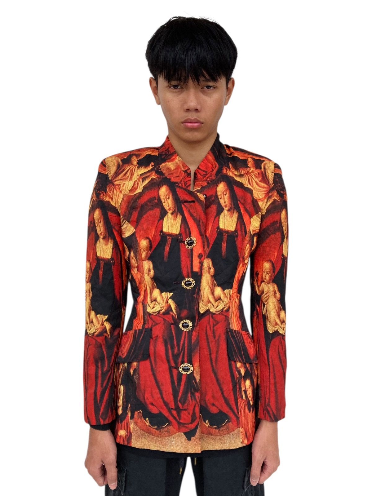 20471120 1980s Astro - C.1498 Notre Dame De Paris - Jean Hey Blazer Size 36S - 1 Thumbnail