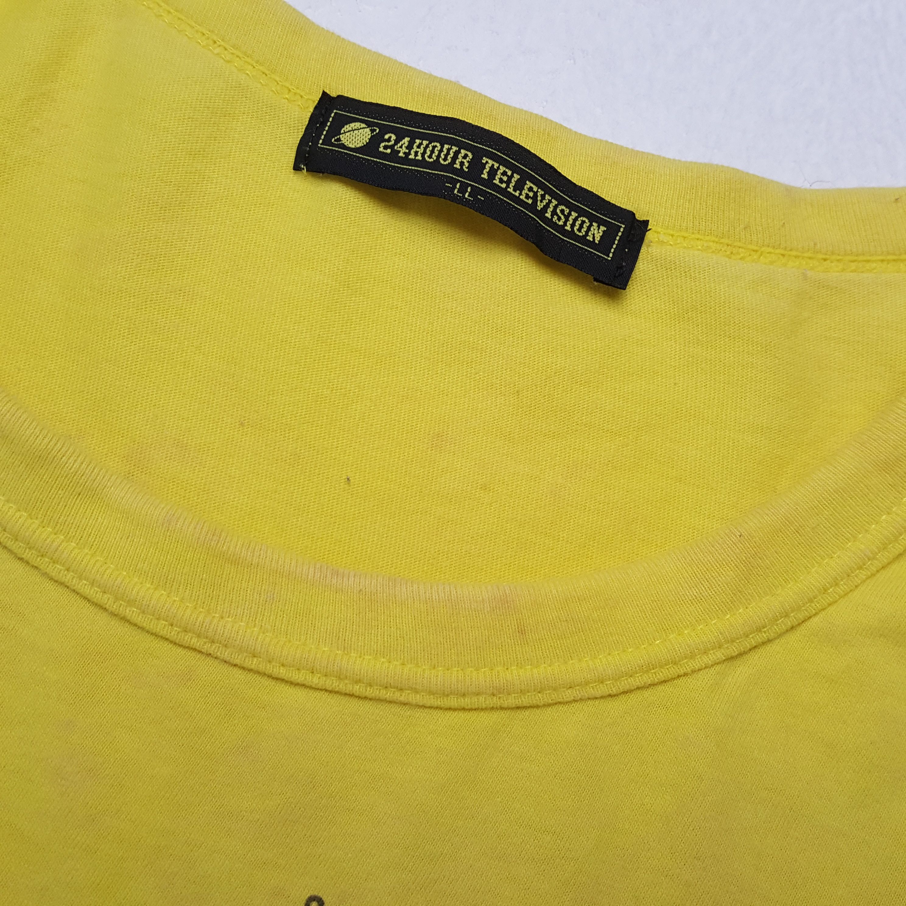 Vintage 24Hour Television Tshirt YAYAOI KUSMA x SATOSHI OHNO Size US XL / EU 56 / 4 - 7 Thumbnail