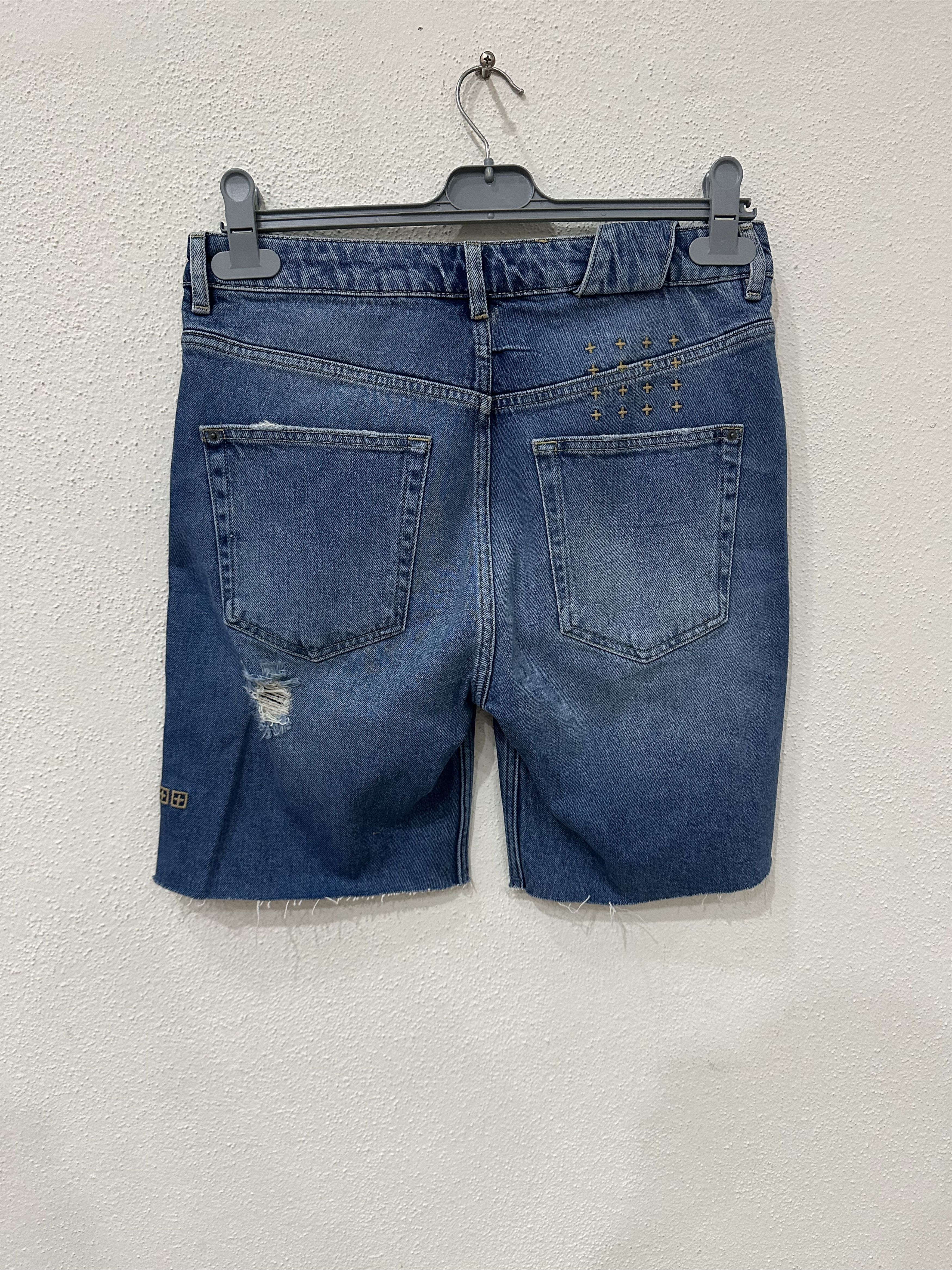 Ksubi Ksubi Denim Shorts Blue Size 32 RARE Size US 32 / EU 48 - 2 Thumbnail