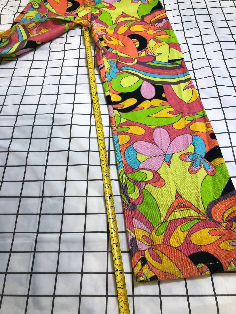 Jaded London Jaded London Tattoo Slouchy Fit Jeans W28 Multicoloured Size US 28 / EU 44 - 4 Thumbnail