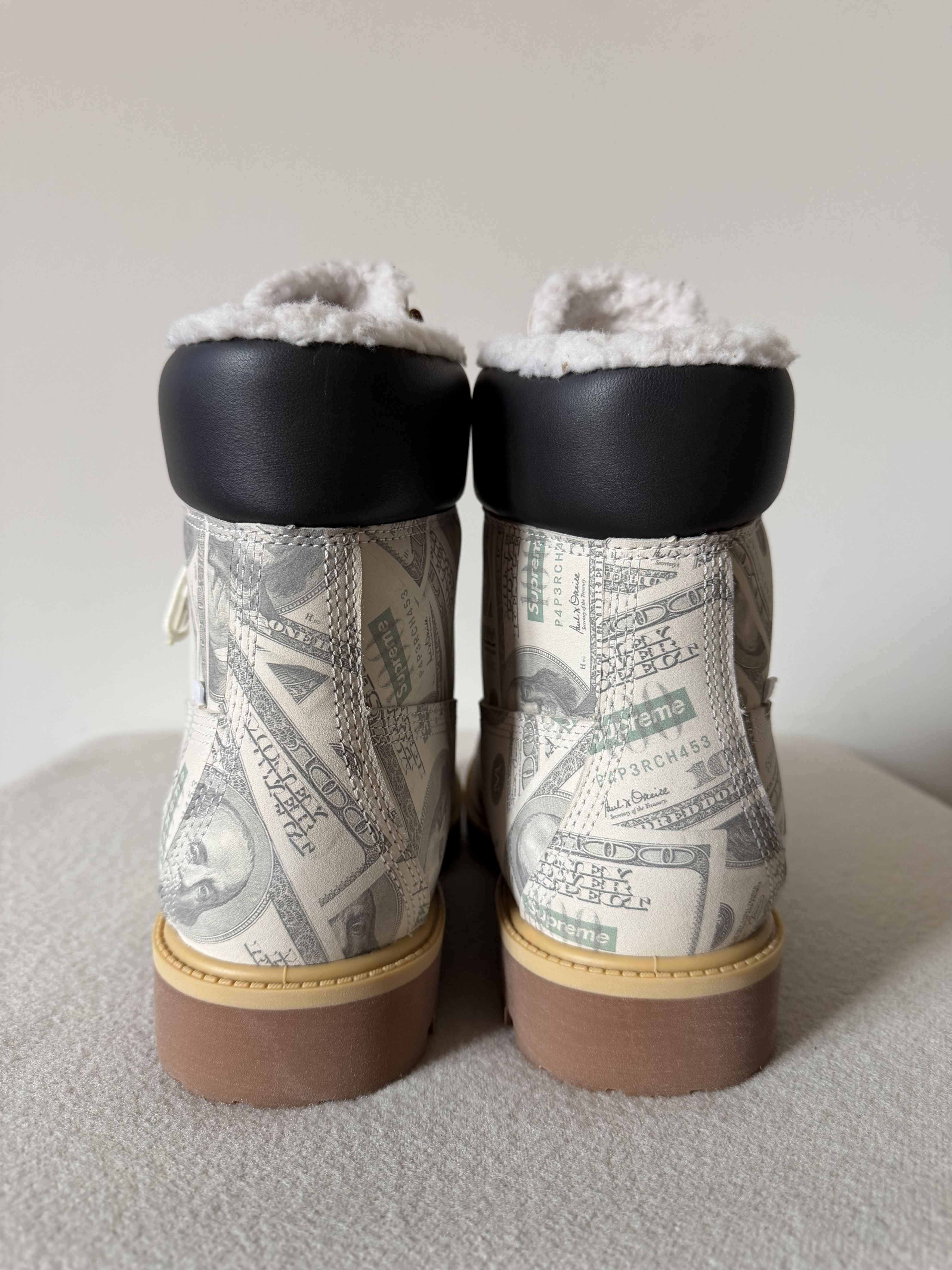 Supreme × Timberland Supreme MM6 Maison Marigela Timberland 6" Boots Money Size US 11 / EU 44 - 5 Thumbnail