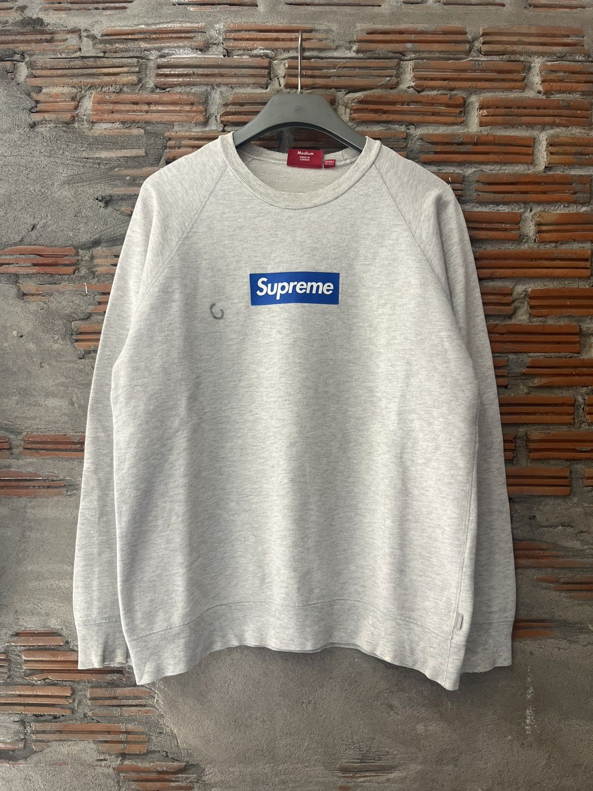 Supreme Vtg Supreme Box-Logo Sweat Shirt Size US M / EU 48-50 / 2 - 2 Thumbnail