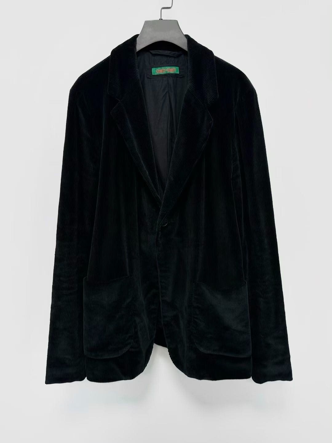 Casey Casey Black Corduroy Blazer