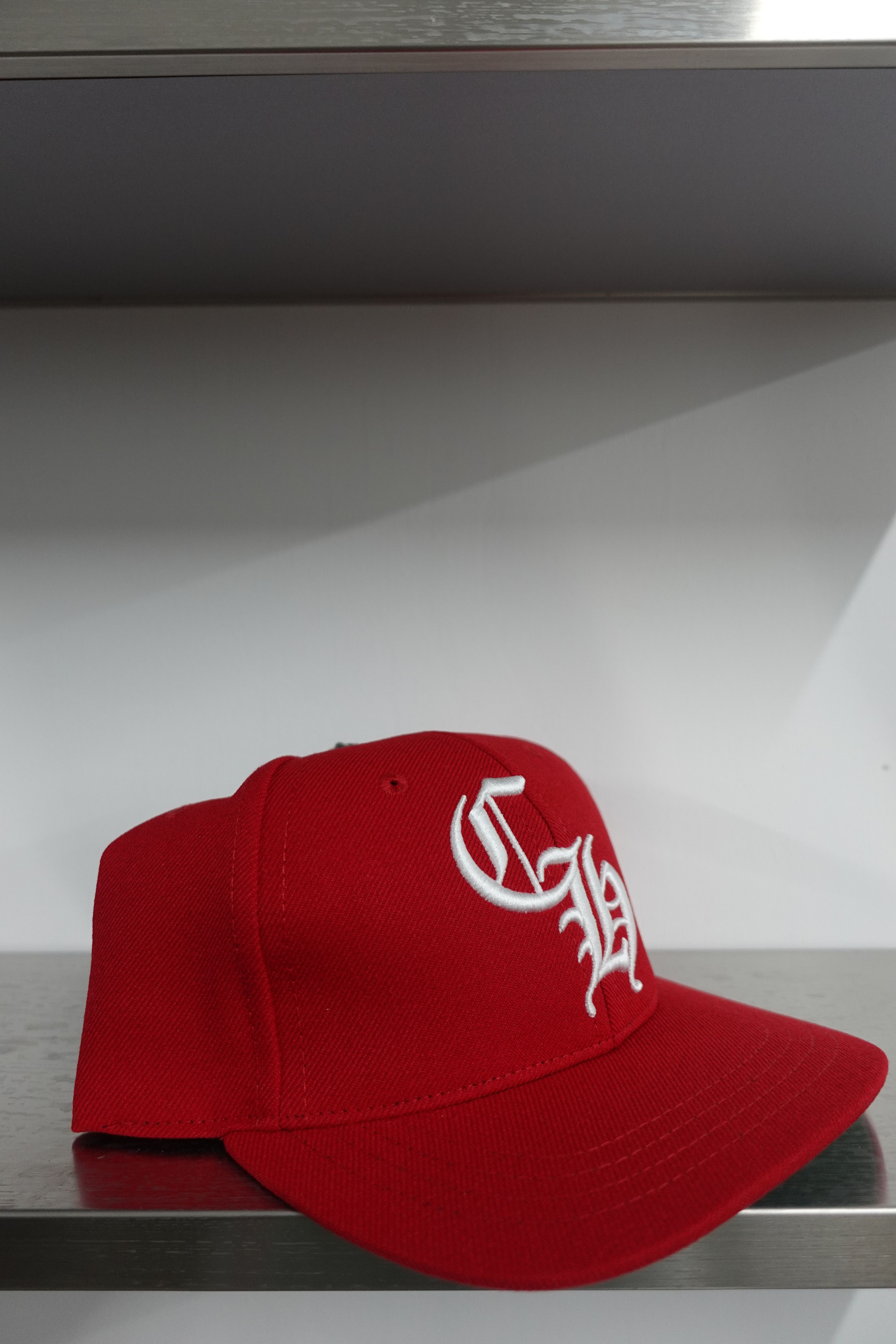 Chrome Hearts CHROME HEARTS LETTER HAT RED WHITE Size ONE SIZE - 2 Thumbnail