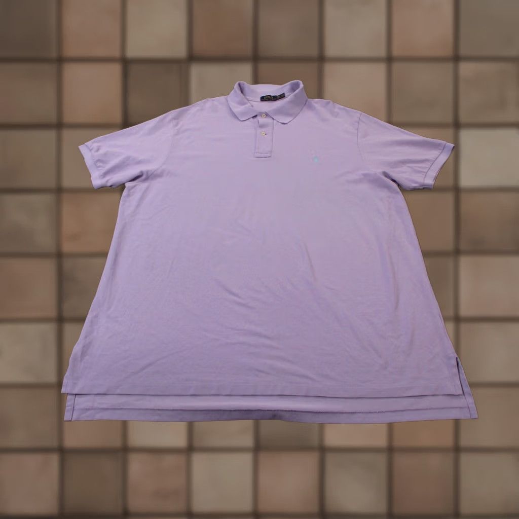 Polo Ralph Lauren Polo Ralph Lauren Shirt Mens 3XLT Purple Polo Shirt Polo Ralph Lauren Polo Shirt Mens 3XLT Purple Logo 3XLT Mens Colors: Purple USA Classic Polo Shirt Size US XXL / EU 58 / 5 - 1 Thumbnail