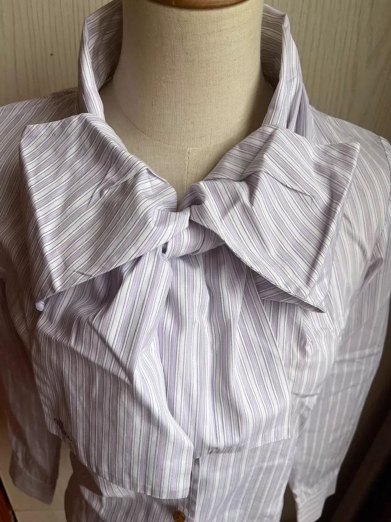 Vivienne Westwood Vivienne Westwood Butterfly striped shirt Size M / US 6-8 / IT 42-44 - 4 Thumbnail
