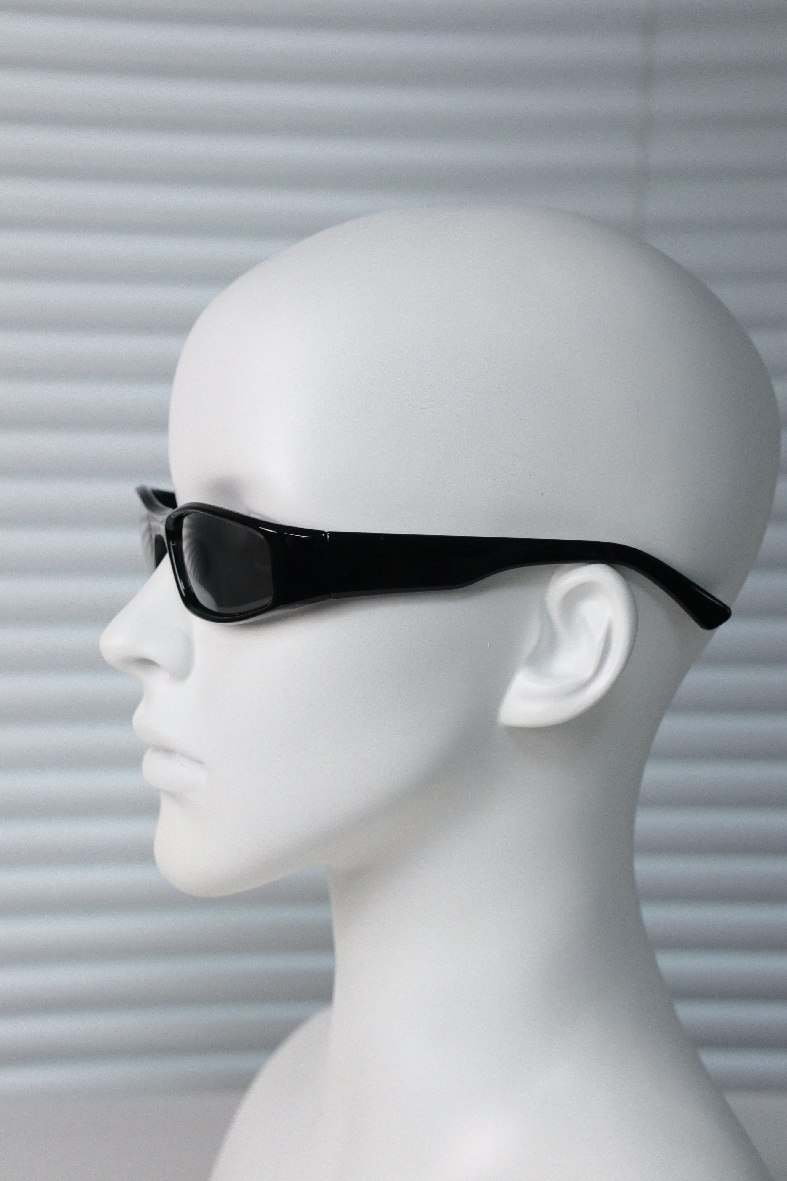 Japanese Brand Rare Vtg Y2k Avant Garde Cat Eye Black Sunglasses Unisex OS Size ONE SIZE - 6 Thumbnail