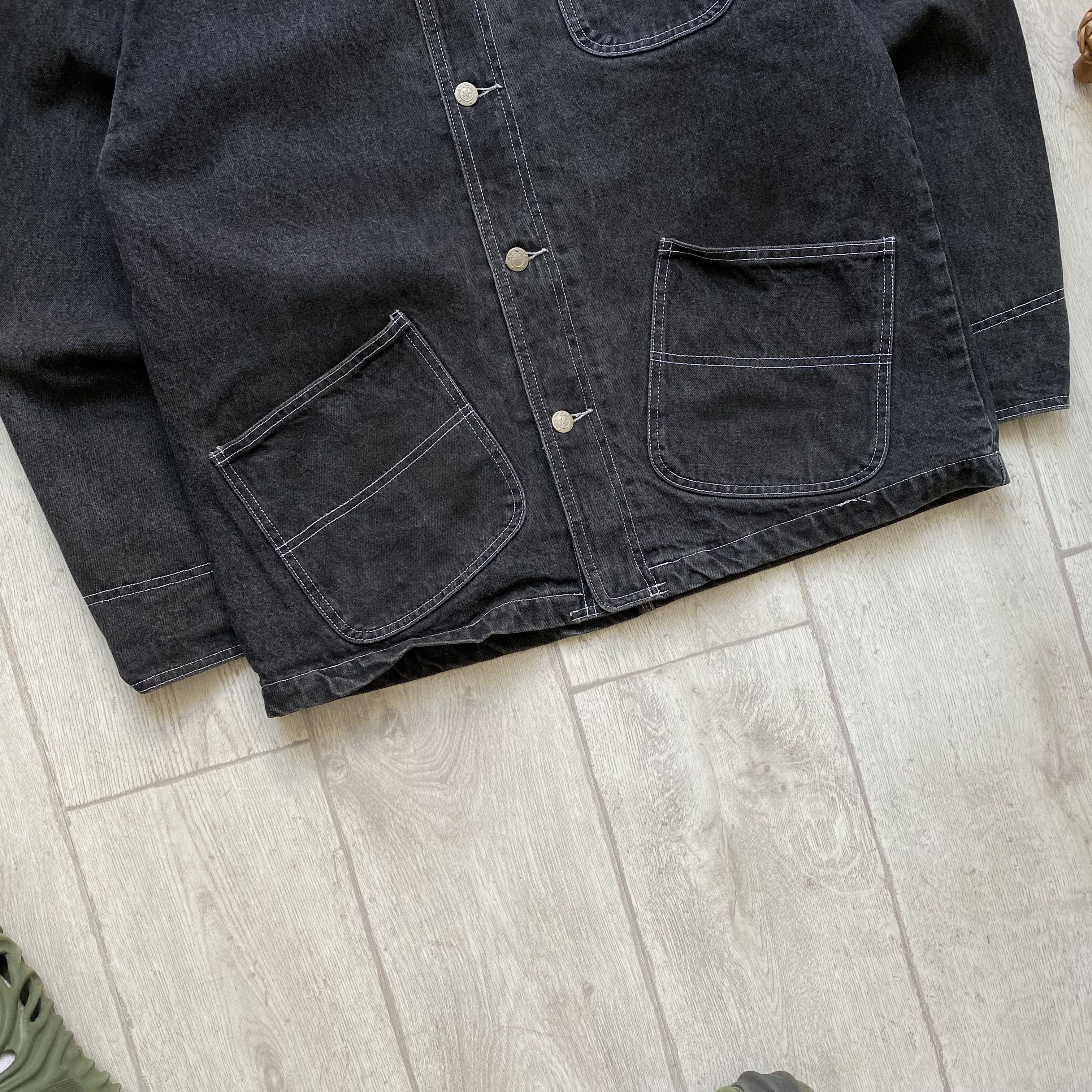 Carhartt Vintage 90s Work Denim Chore jacket Carhartt style Size US M / EU 48-50 / 2 - 3 Thumbnail