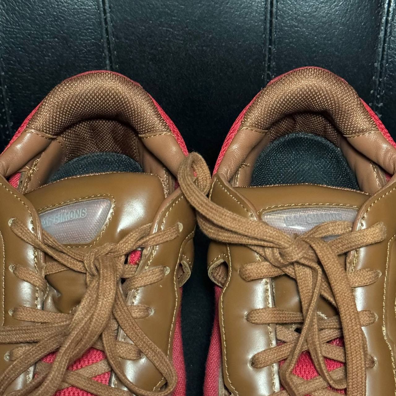 Adidas × Raf Simons 7,5us Adidas Raf Simons ozweego replicant red brown Size US 7.5 / EU 40-41 - 8 Thumbnail