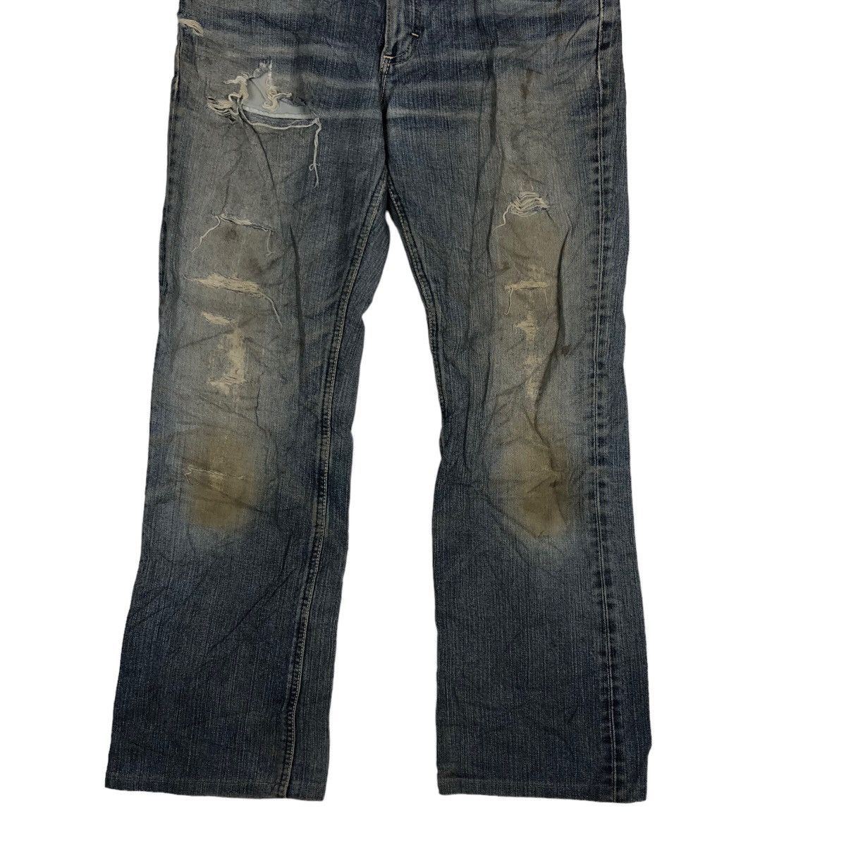 Japanese Brand 🔥90’s VINTAGE DISTRESSED DENIM JEANS LEE RIDERS Size US 30 / EU 46 - 7 Thumbnail