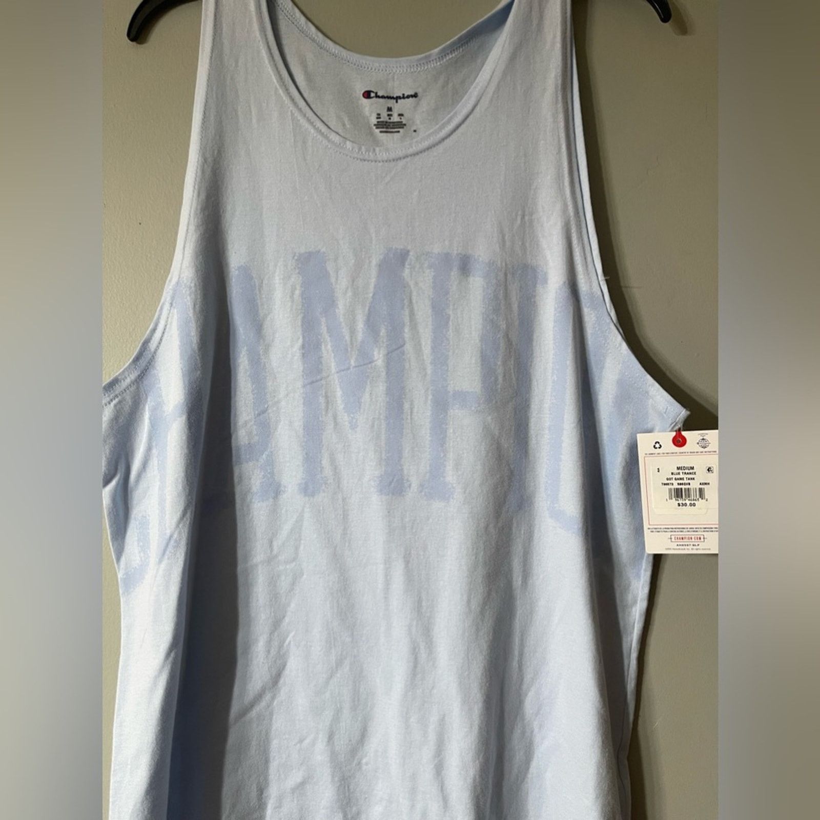 Champion Champion Men's Tank Top, Size Medium, NWT - Christmas Gift! Size US M / EU 48-50 / 2 - 1 Thumbnail