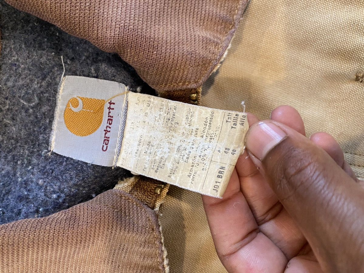 Carhartt Vintage Blanket lined Detroit jacket Size US XL / EU 56 / 4 - 8 Thumbnail